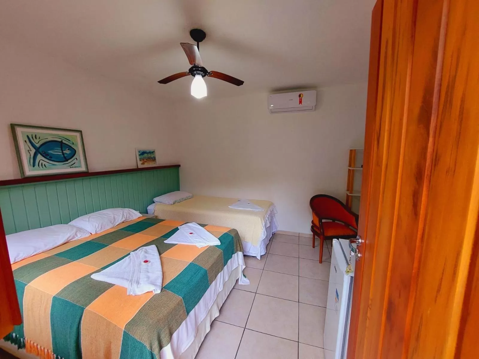 Photo of the whole room, Bed in Pousada Capim Melado