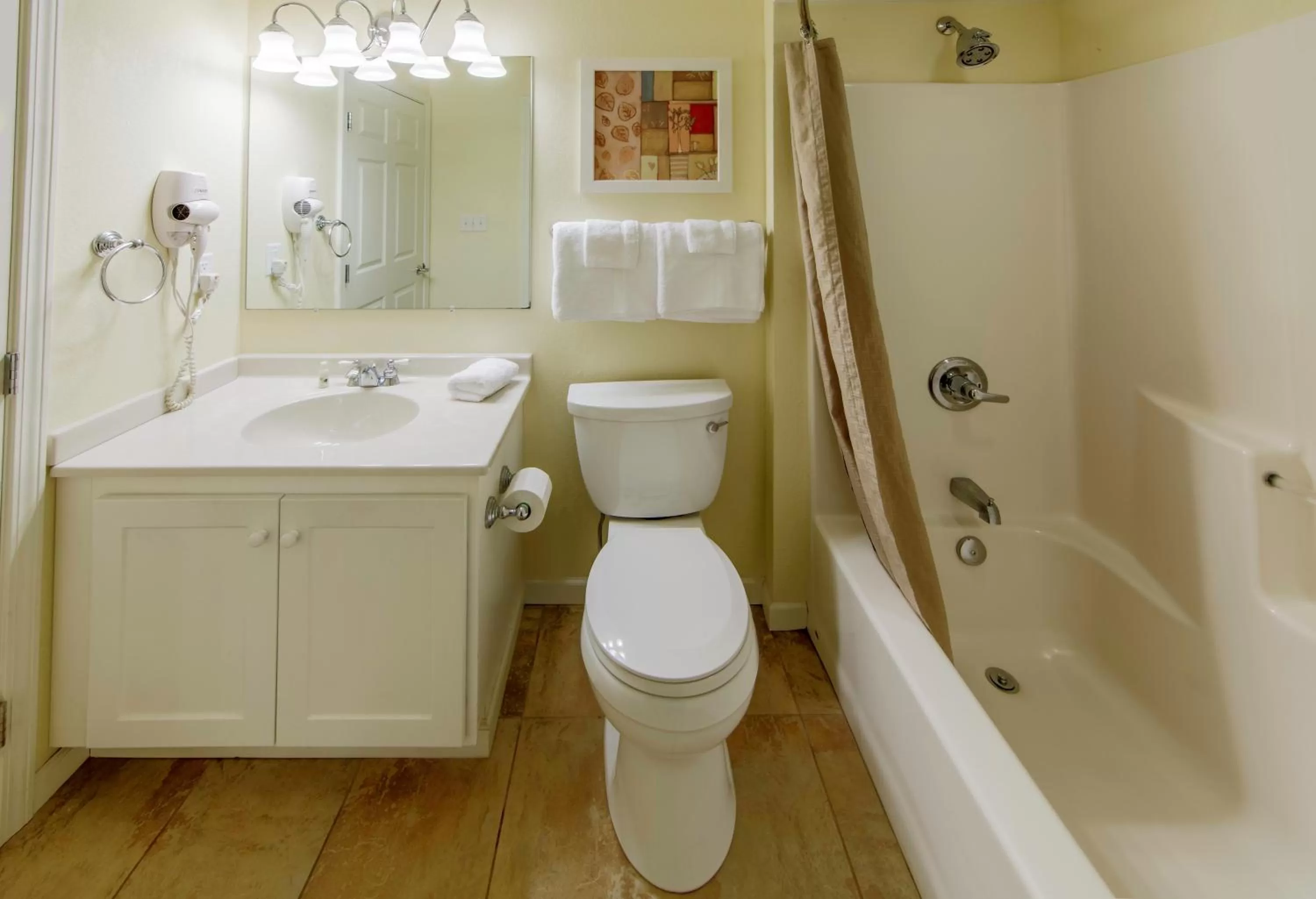 Bathroom in Holiday Inn Club Vacations Oak n Spruce Resort in the Berkshires