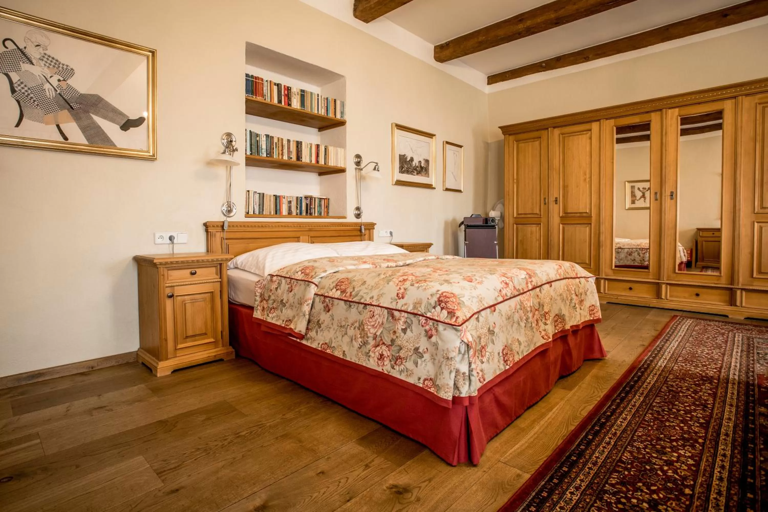 Bedroom, Bed in Hotel Dvur Hoffmeister