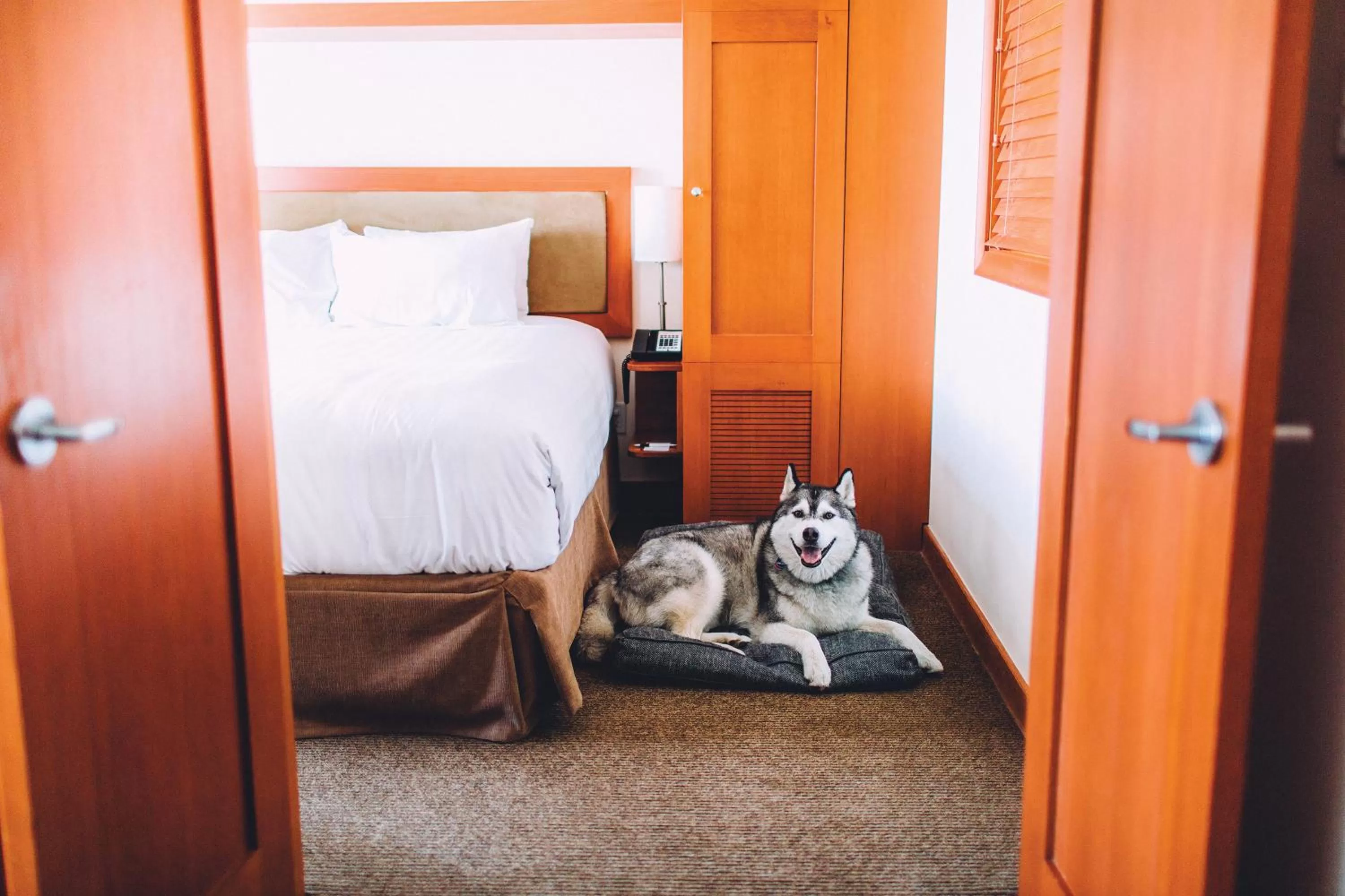 Bedroom in Pan Pacific Whistler Village Centre