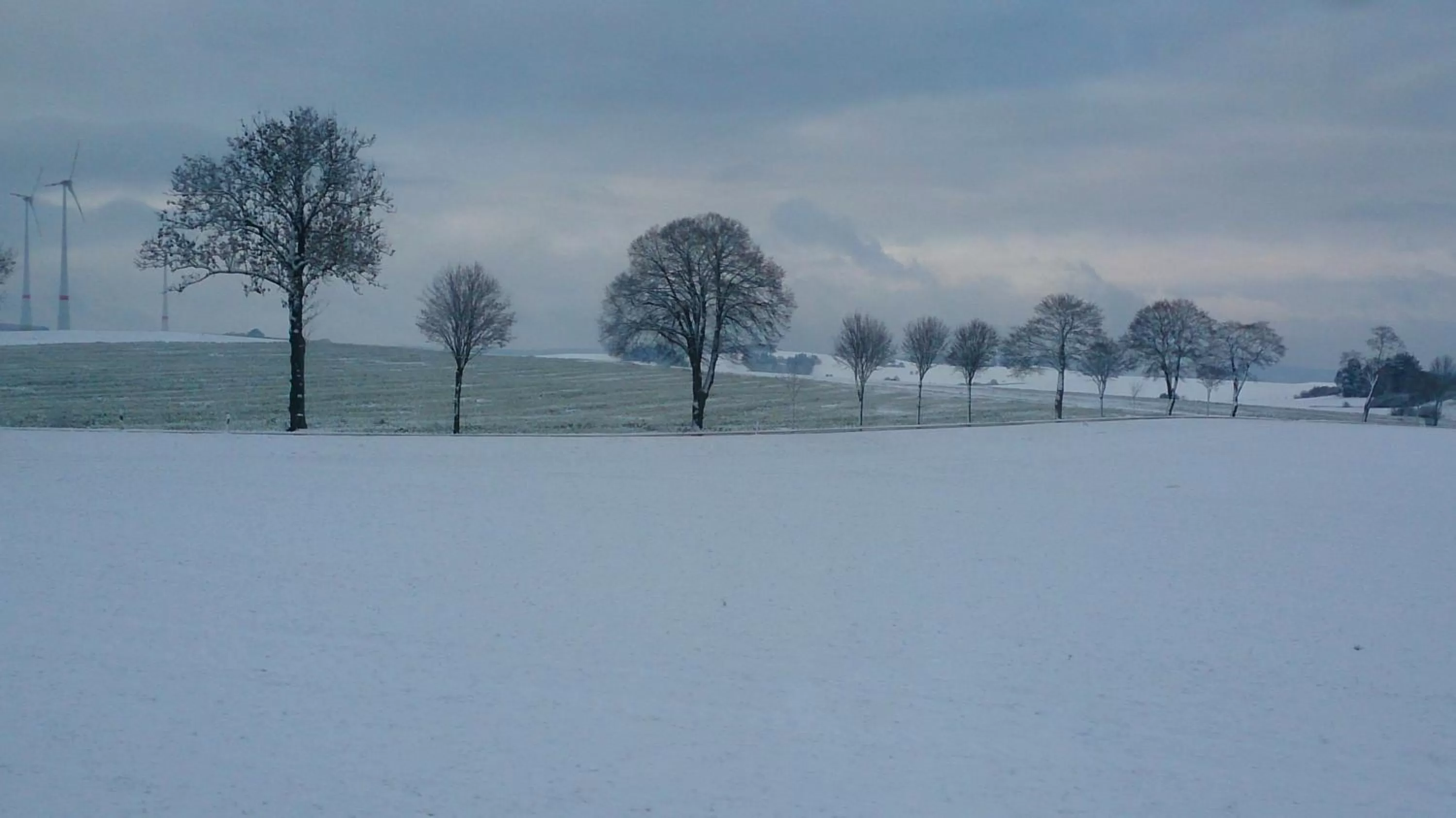 Natural landscape, Winter in Waldecker Taverne