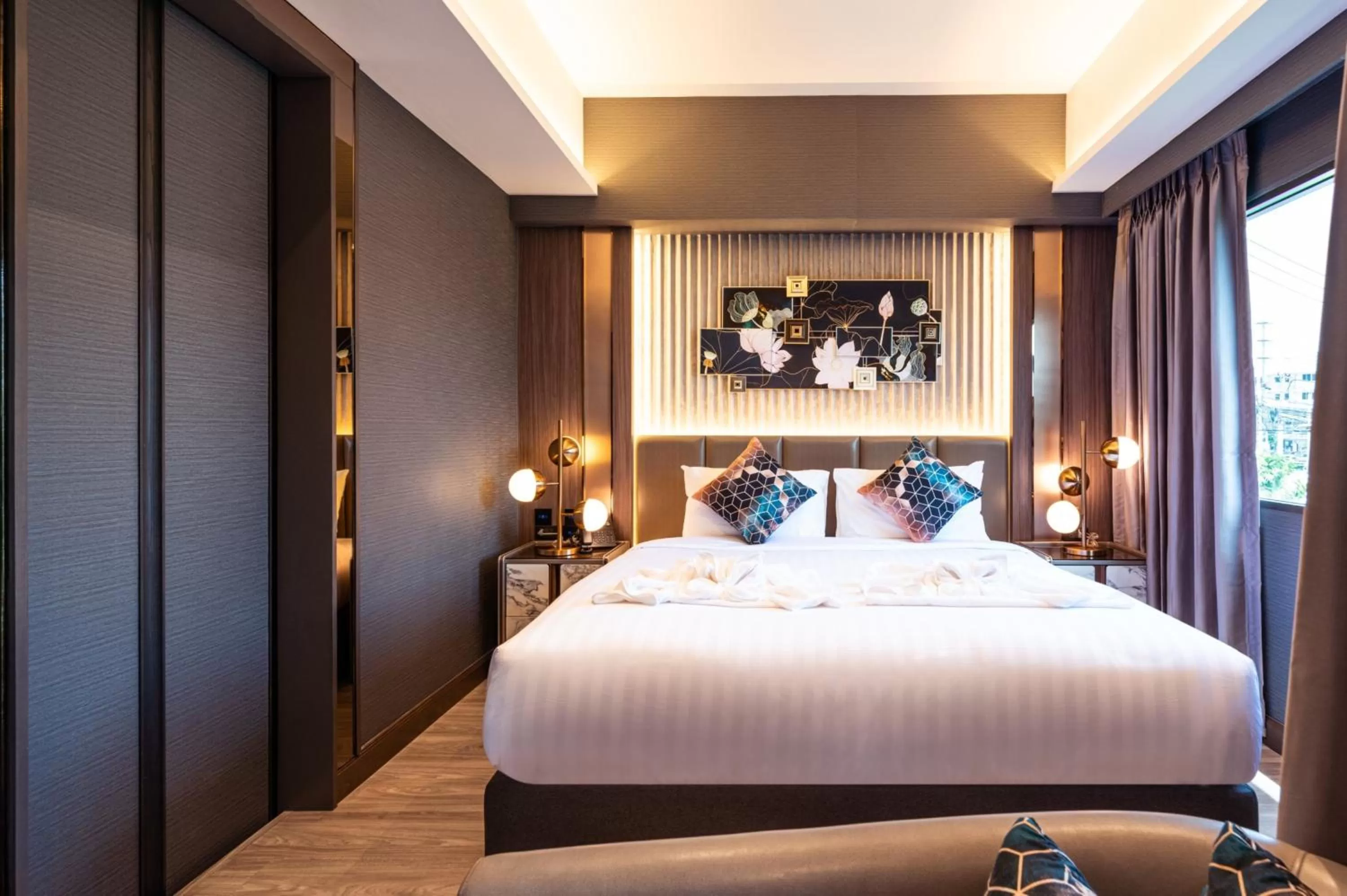 Bed in The One Smart Living