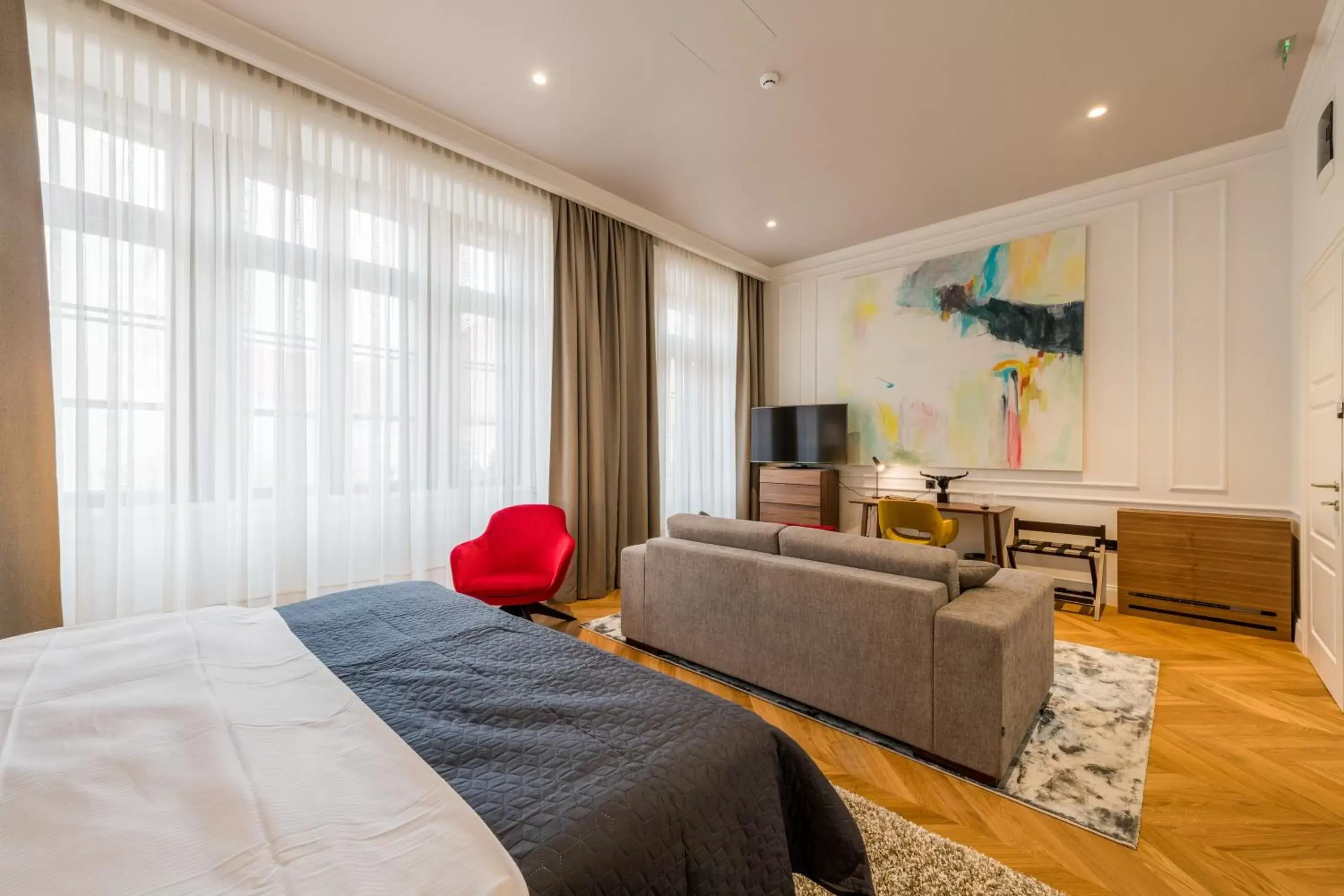 Deluxe Double Room with Balcony in Boutique hotel Tvrđa Deluxe Double Room with Balcony in Boutique hotel Tvrđa