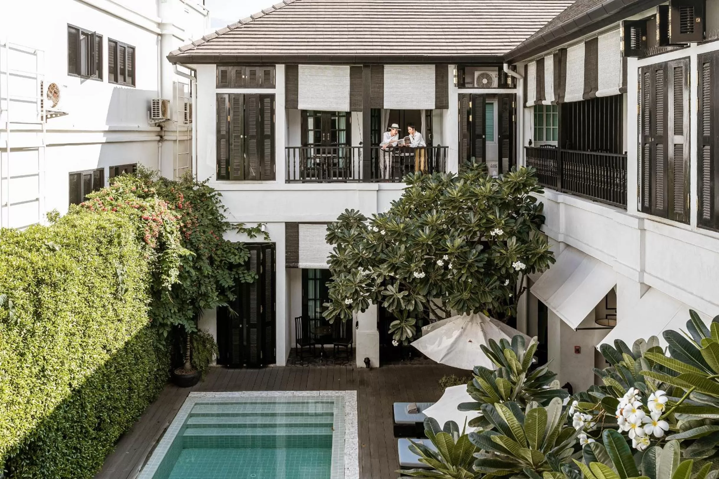 Balcony/Terrace in 99 The Heritage Hotel