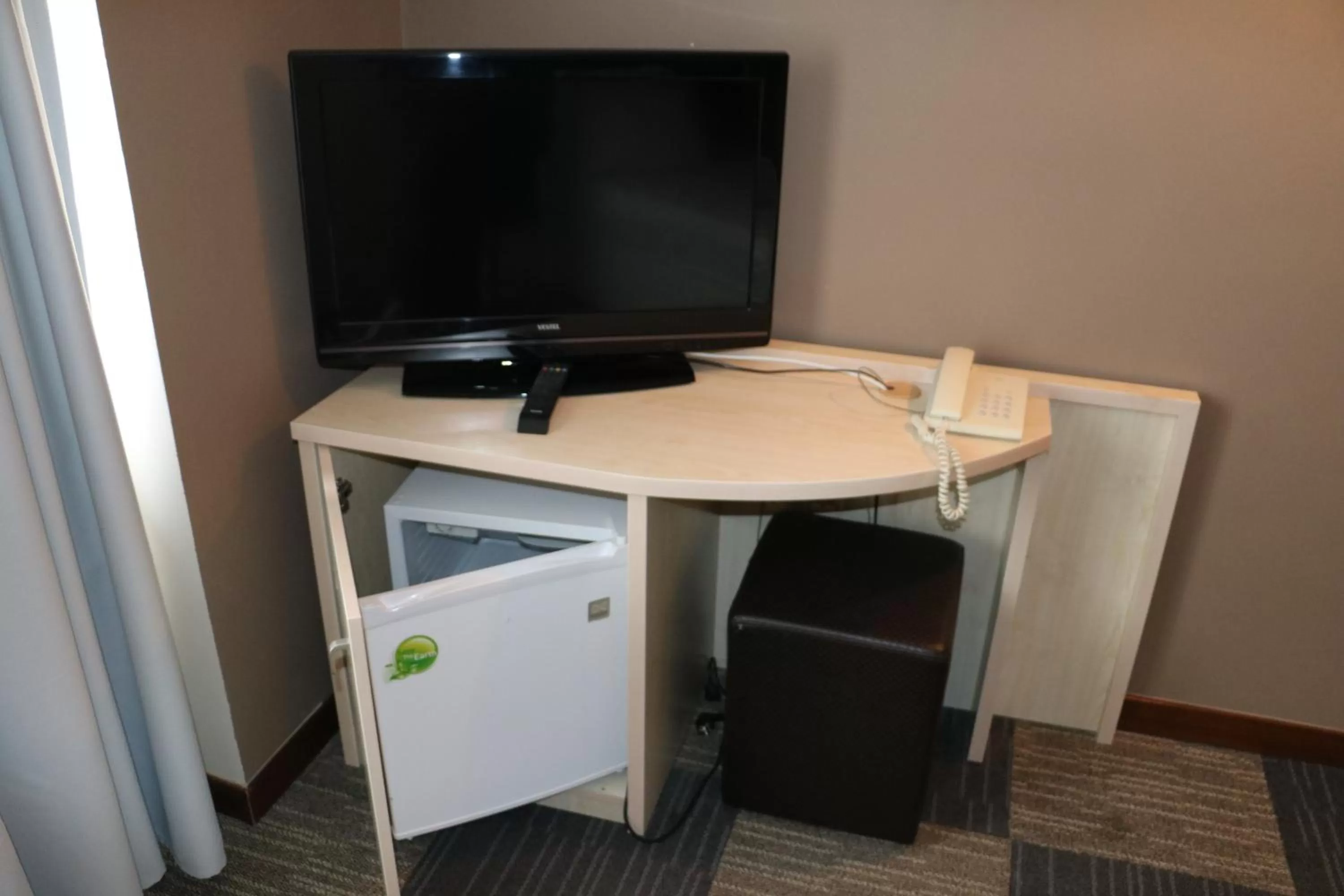 Shower, TV/Entertainment Center in Aktau Hotel