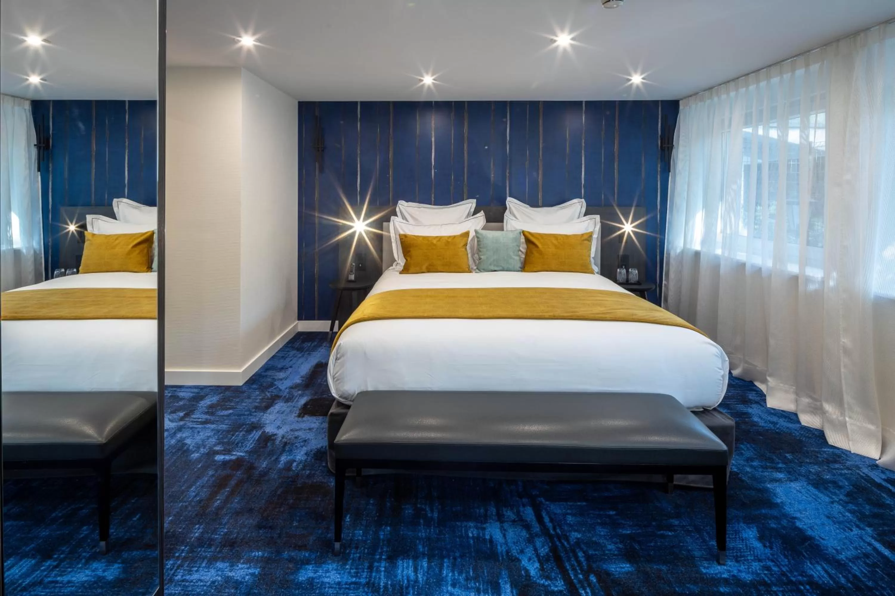 Bedroom, Bed in Hôtel Villa La Florangerie - SPA & Piscine