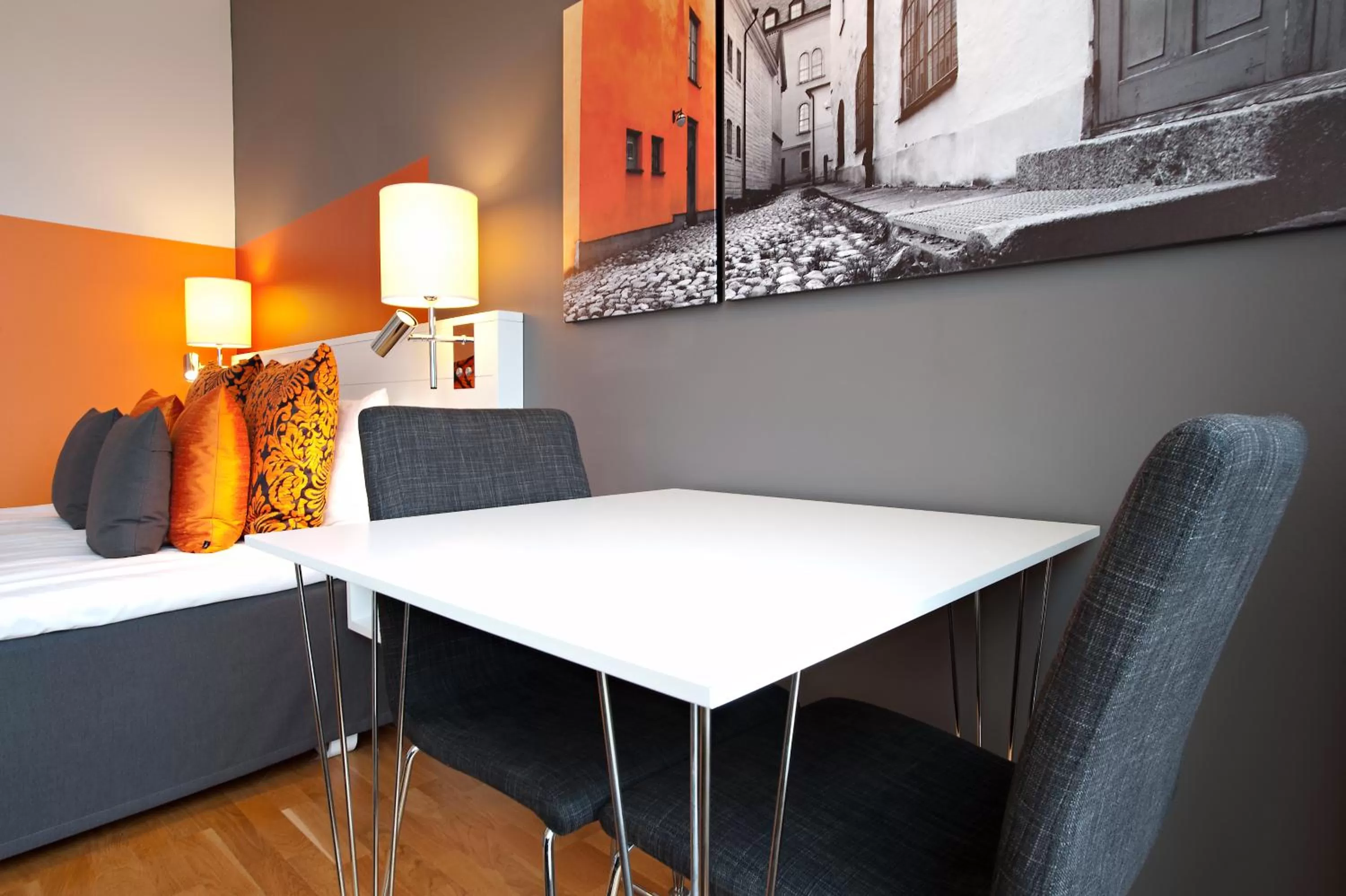 Seating area in Sky Hotel Apartments Tornet