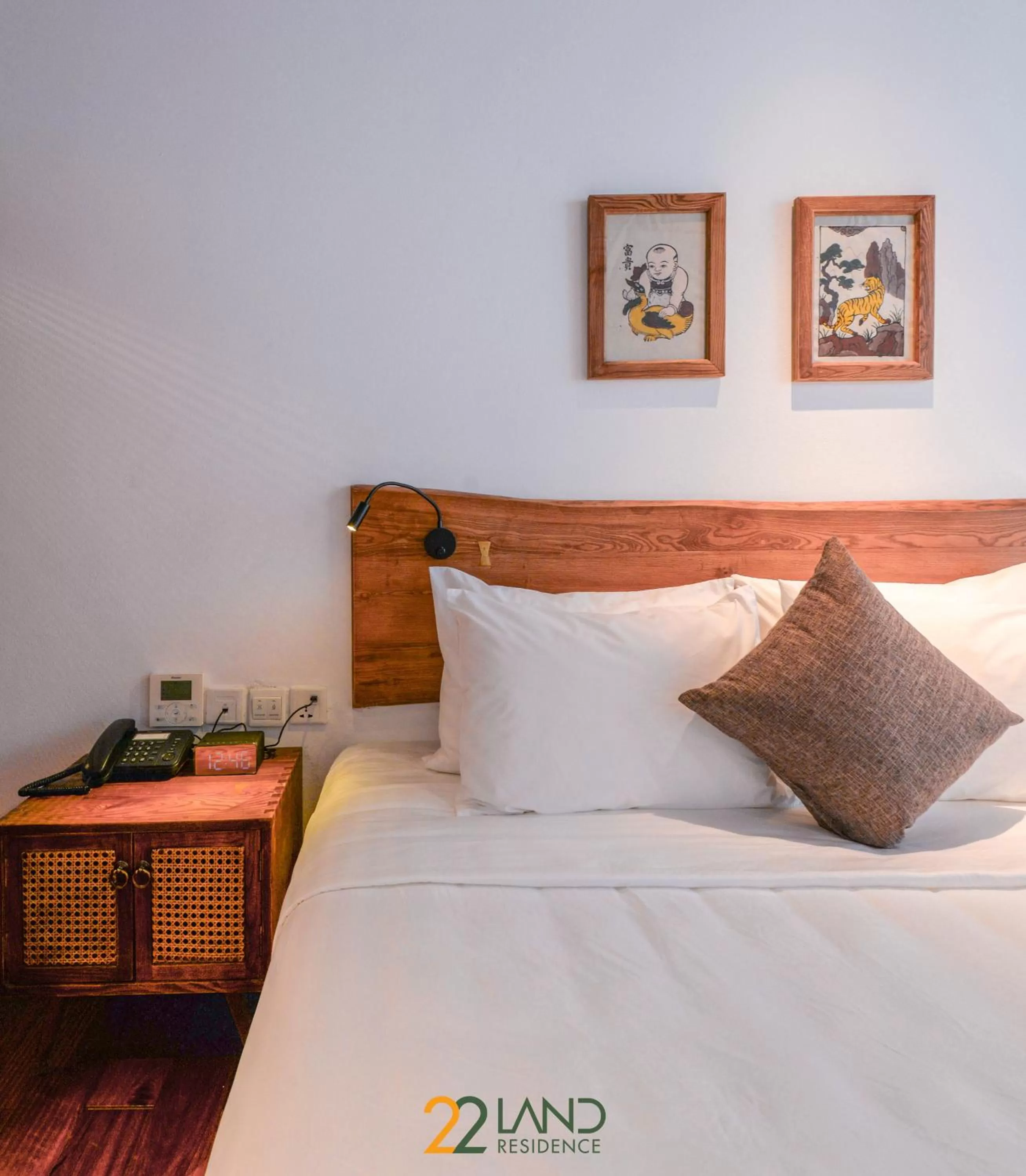 Bed in 22Land Hotel & Residence