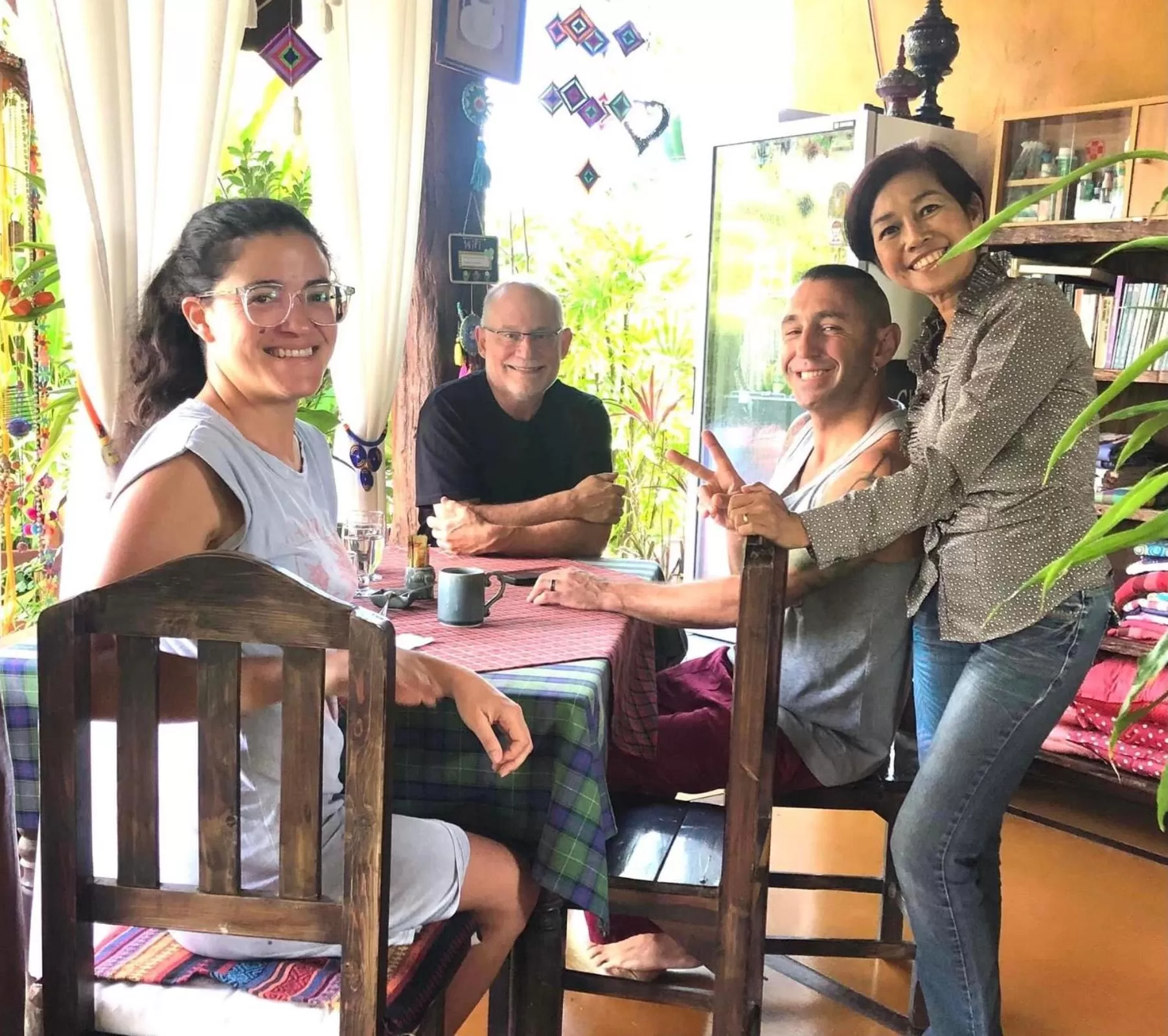 Guests in Pura Vida Pai Resort