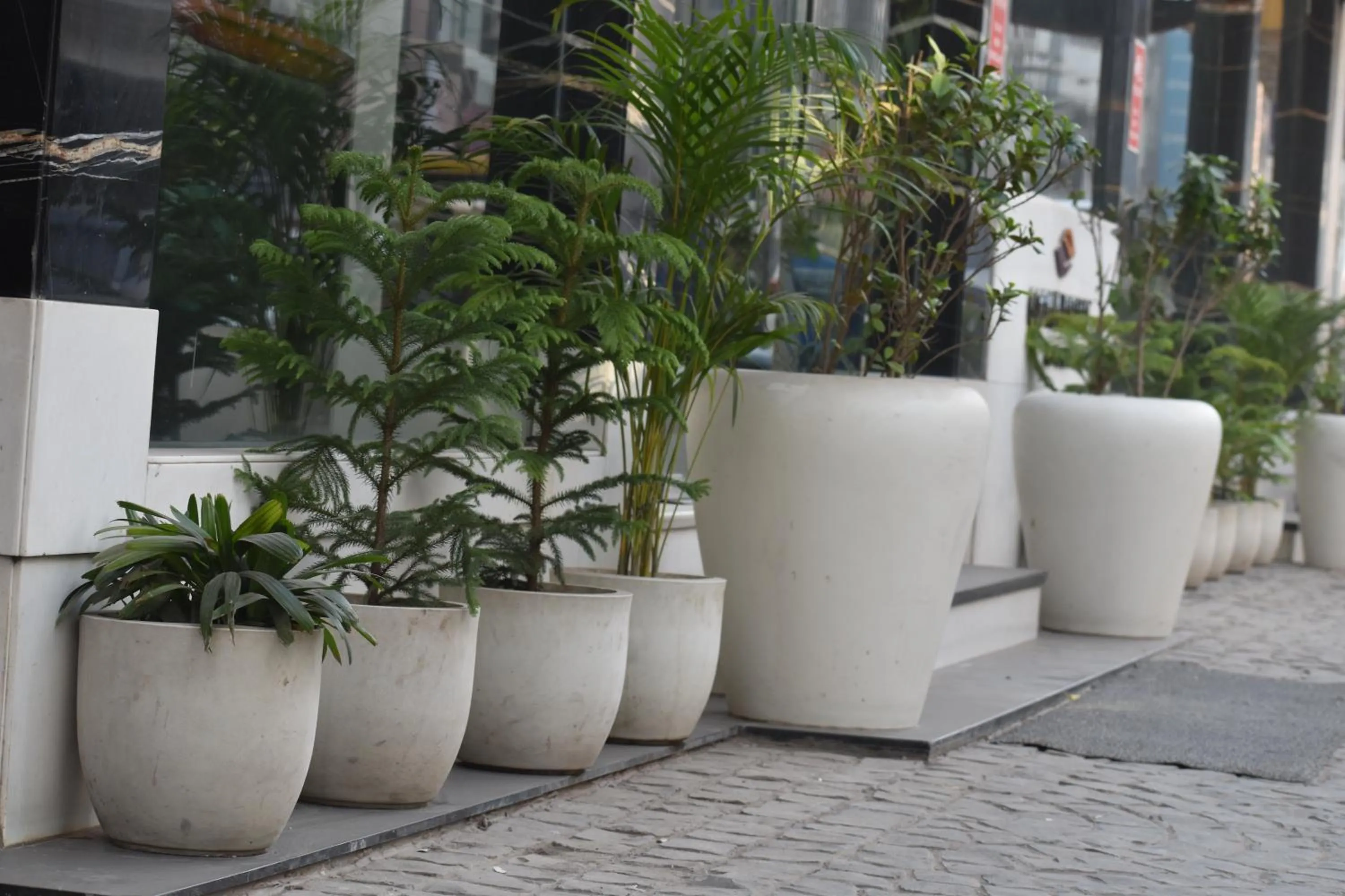 Street view in Hotel GODWIN DELUXE - New Delhi Railway Station - Paharganj