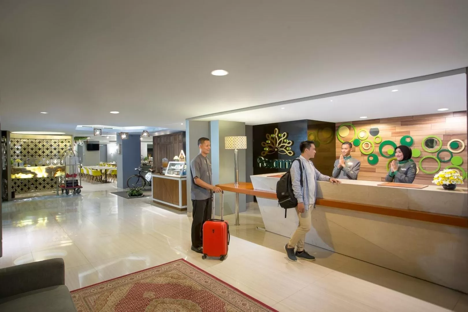 Lobby or reception in KHAS Malioboro Hotel