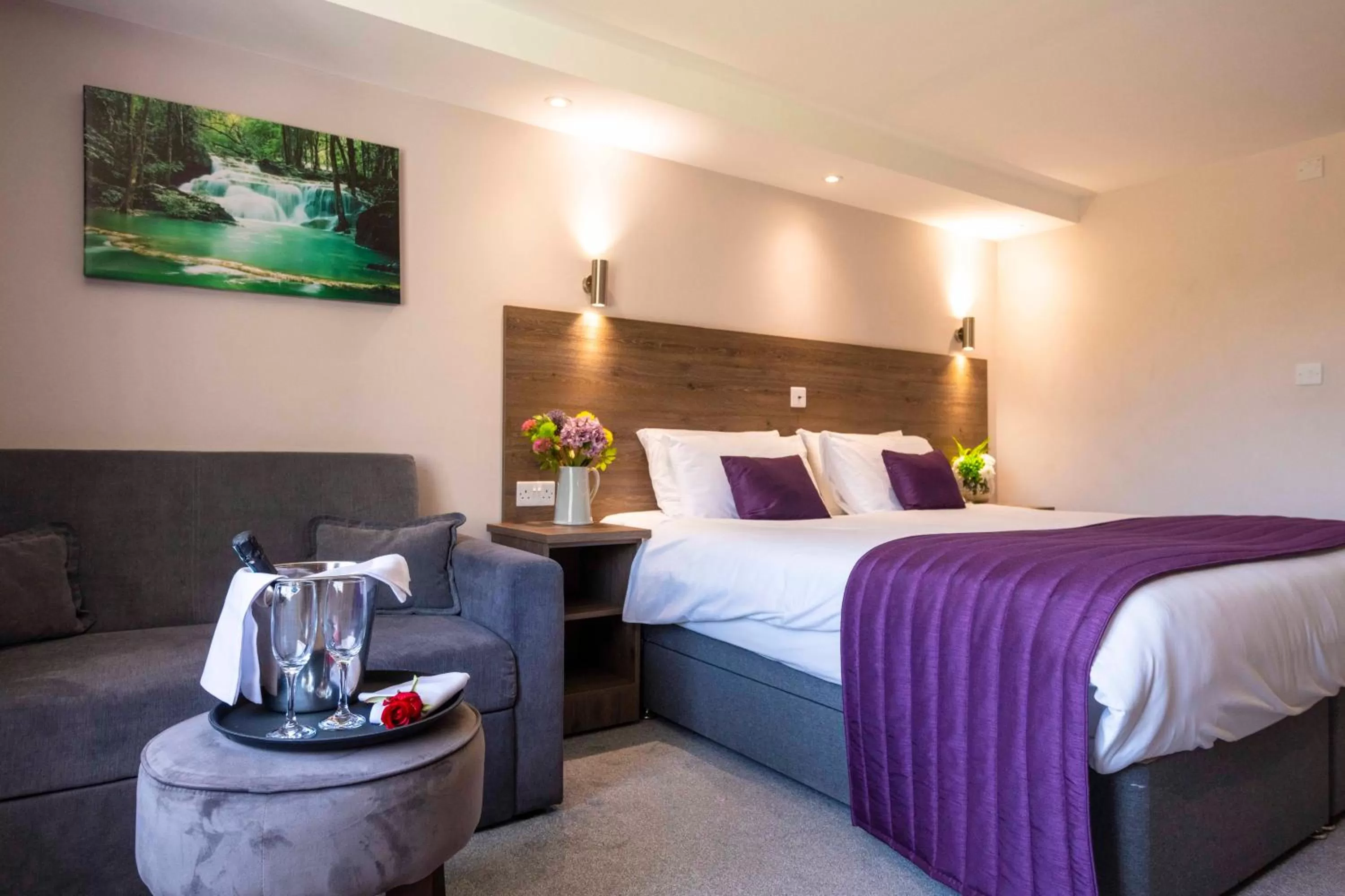 Bedroom, Bed in The Limes Country Lodge Hotel & Admiral Restaurant