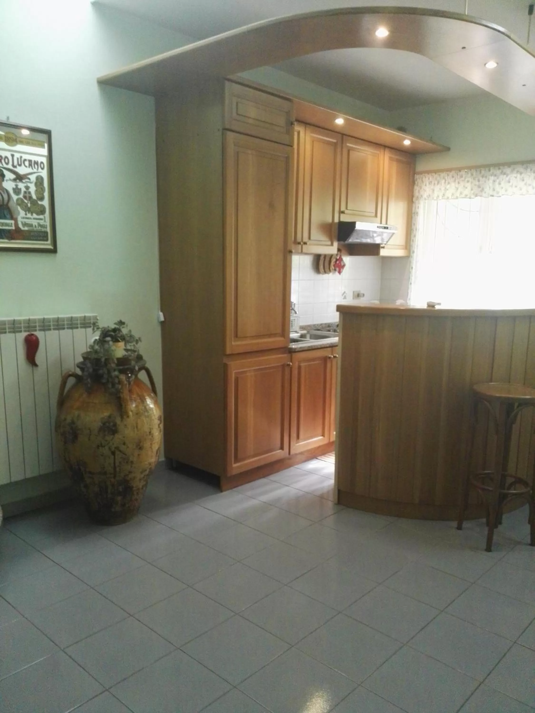 Kitchen or kitchenette in B&B Esperança