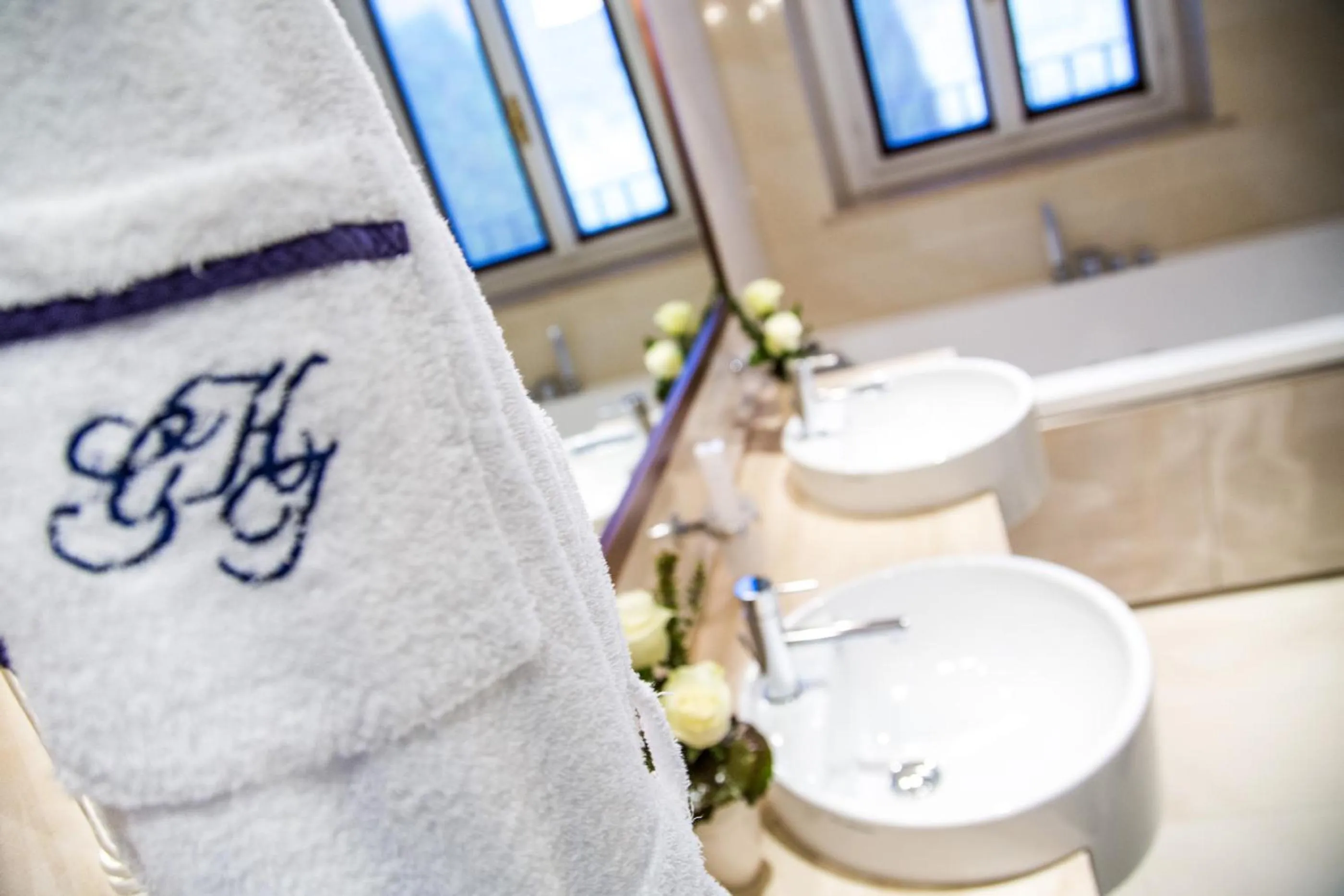 Bathroom in Grand Hotel Terme Sirmione