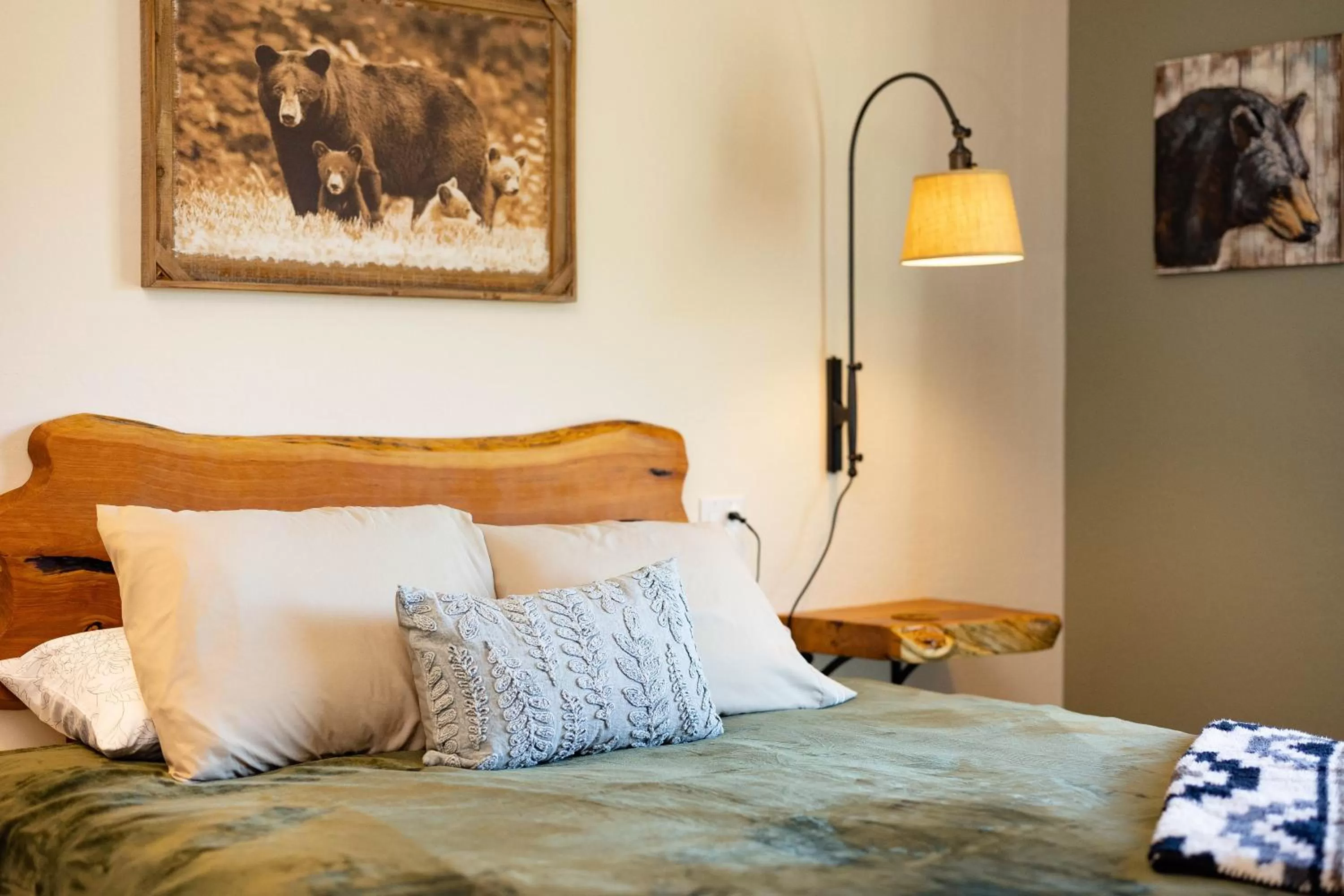 Bed in Lodge at 5600