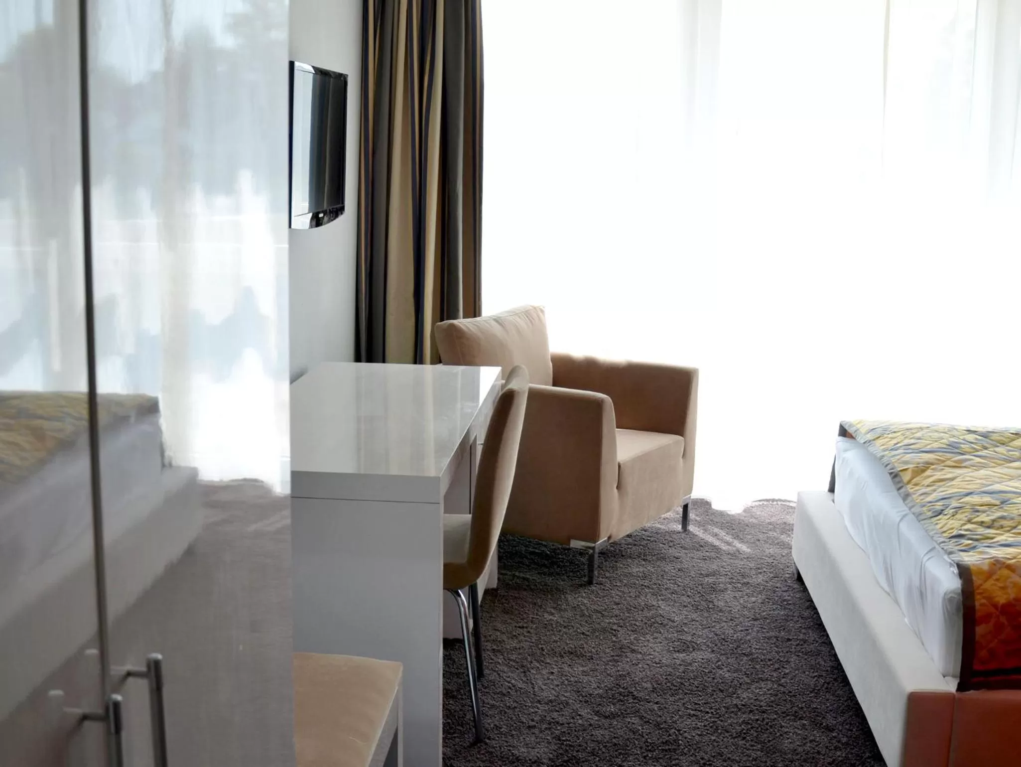 Bed in Hotel Swiss Star