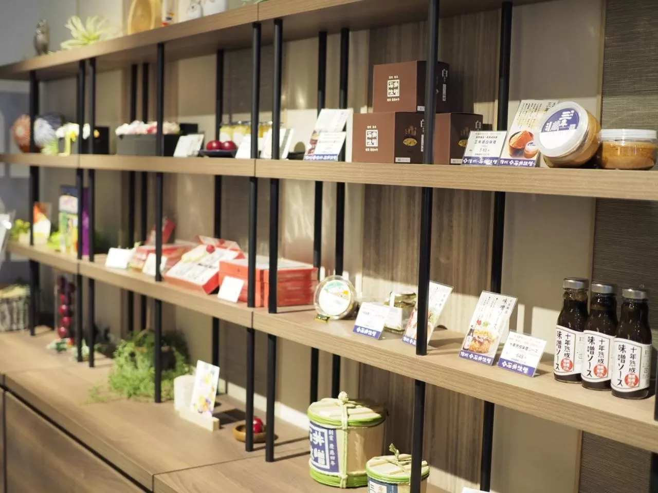Lobby or reception in Tabino Hotel lit Matsumoto Milky white Onsen