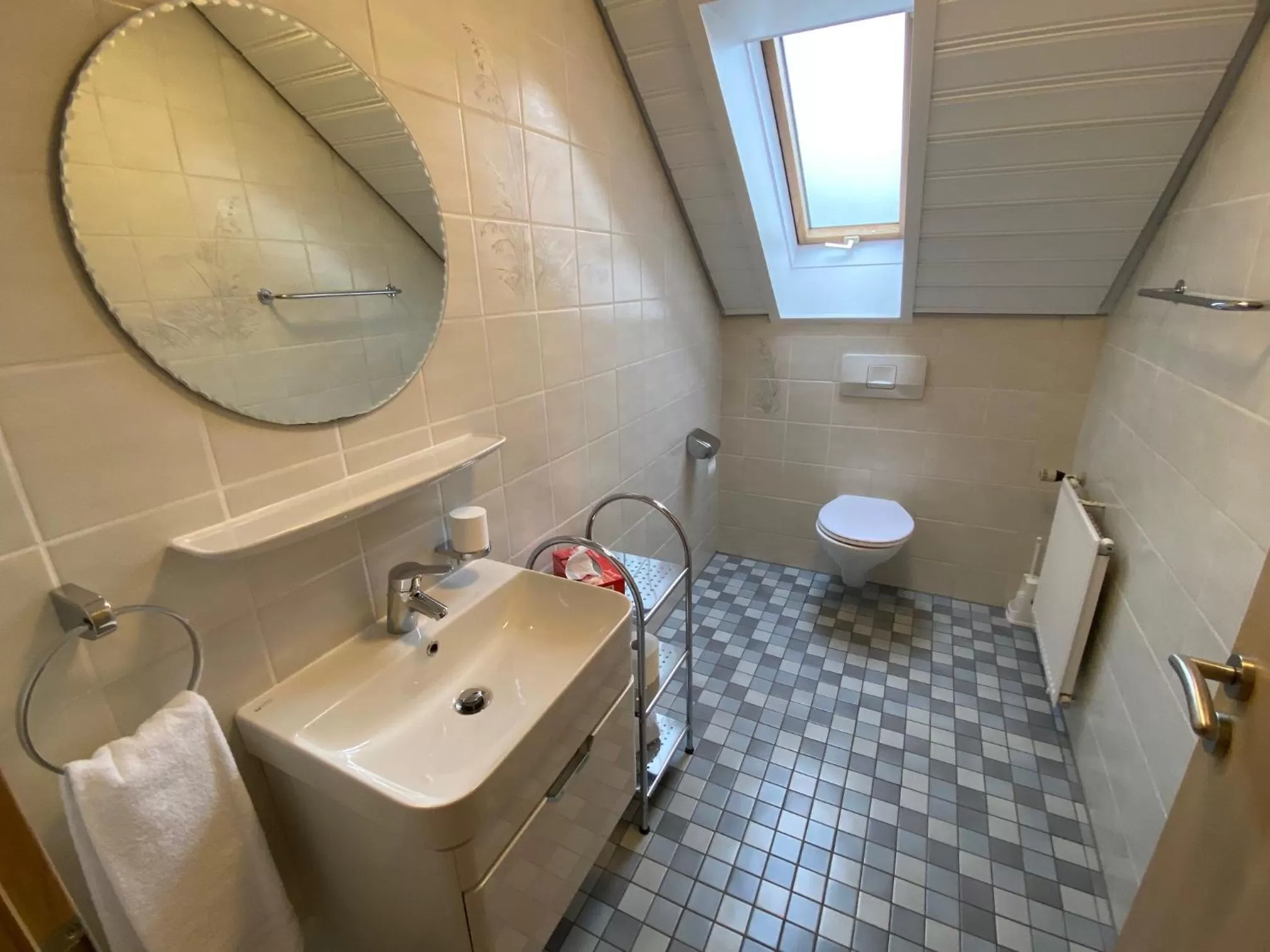 Bathroom in Gasthaus Hotel Kranz