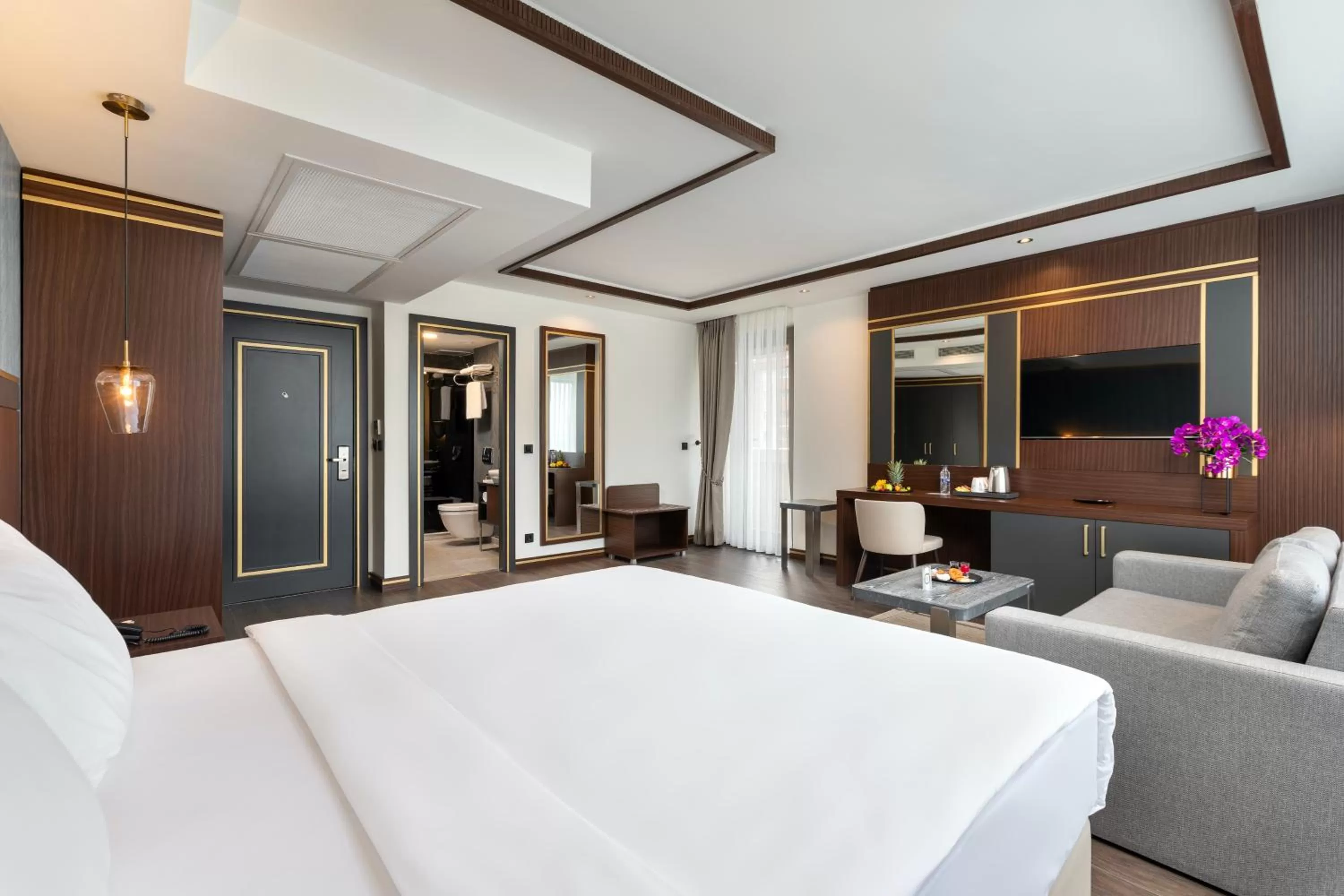 Bed in Miracle Istanbul Asia Airport Hotel & Spa