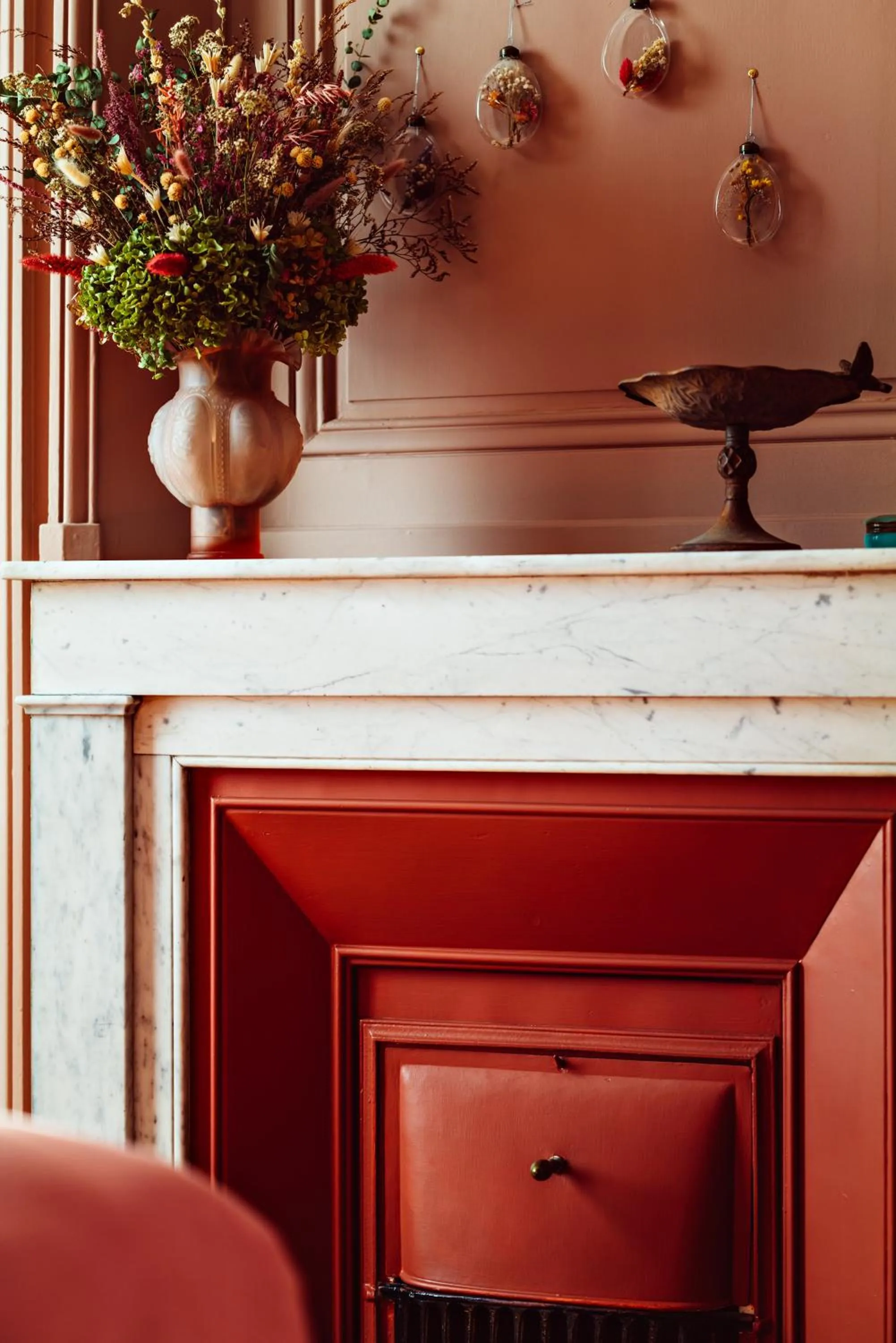 Decorative detail in Hôtel Maison Lacassagne Lyon