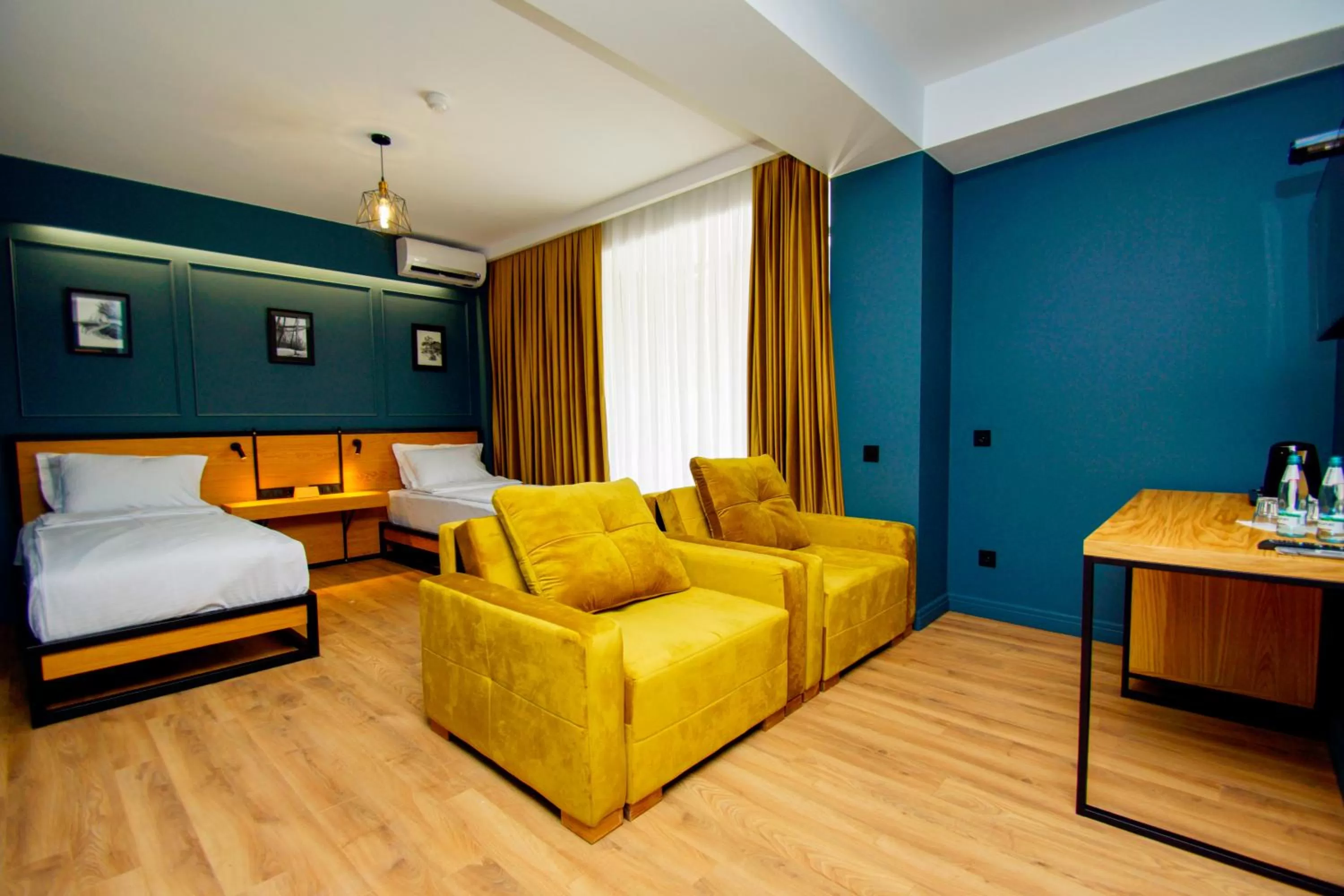 Photo of the whole room, Seating Area in Borjomi Bridge Hotel