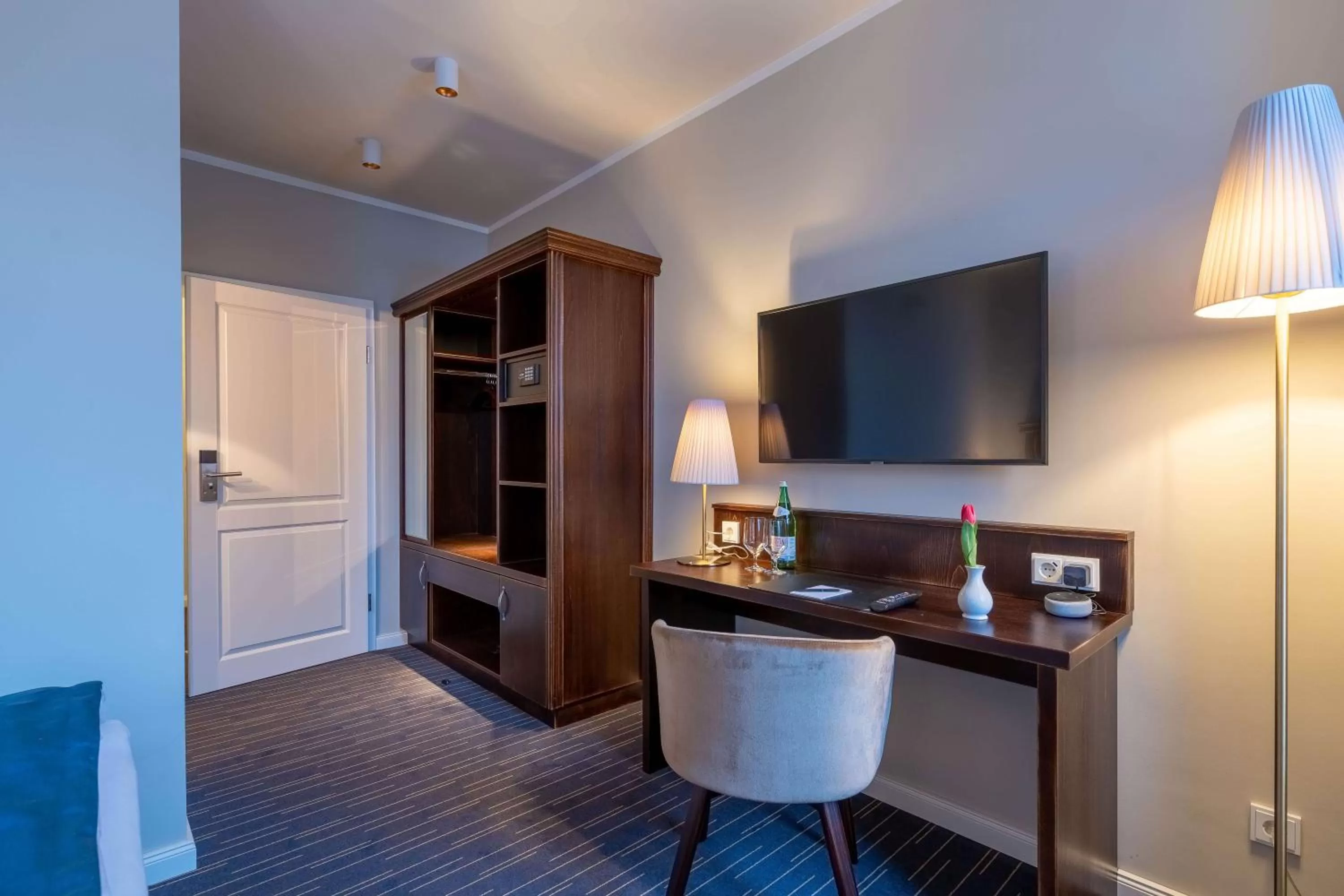 TV and multimedia in QUARTIER 5 Hotel & Restaurant, Sächsische Schweiz