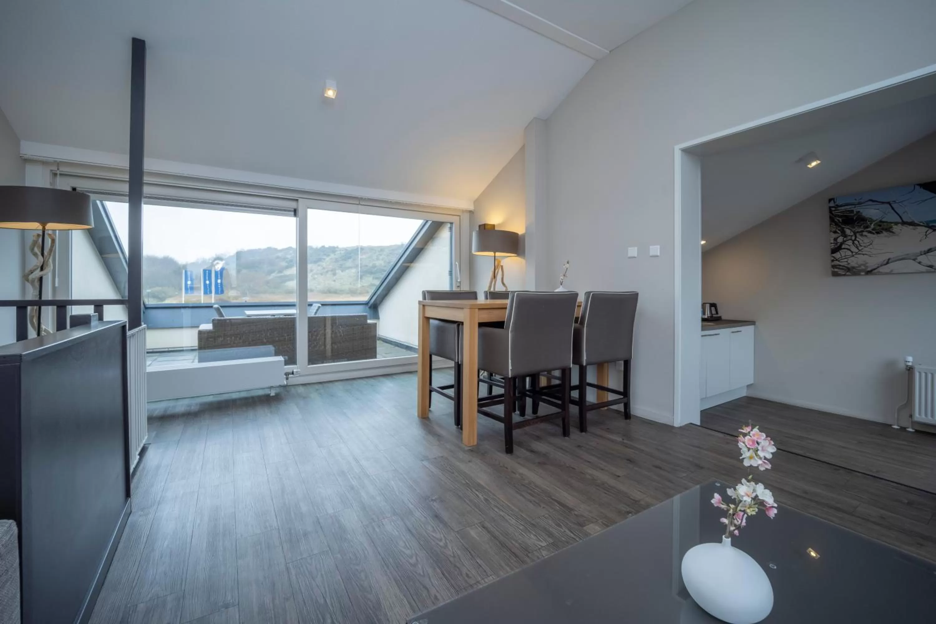 Seating area in Fletcher Zuiderduin Beachhotel