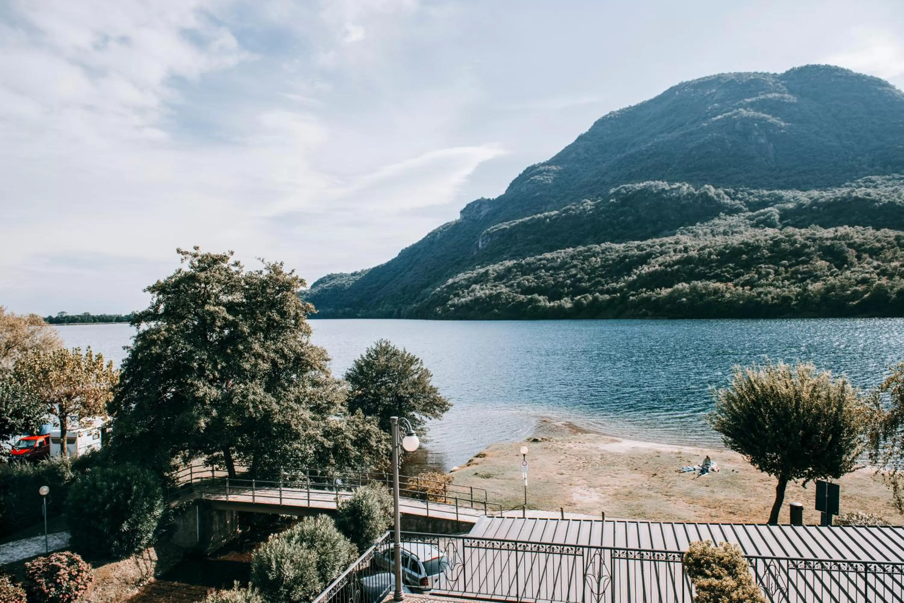 Lake view in Hotel Ristorante La Quartina