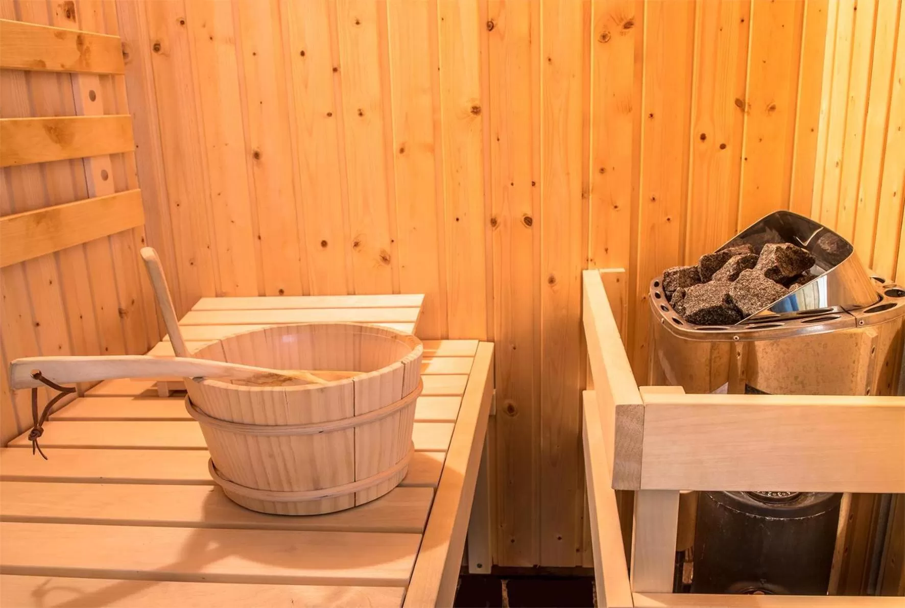 Sauna in B&B Gastvrij Lenthe