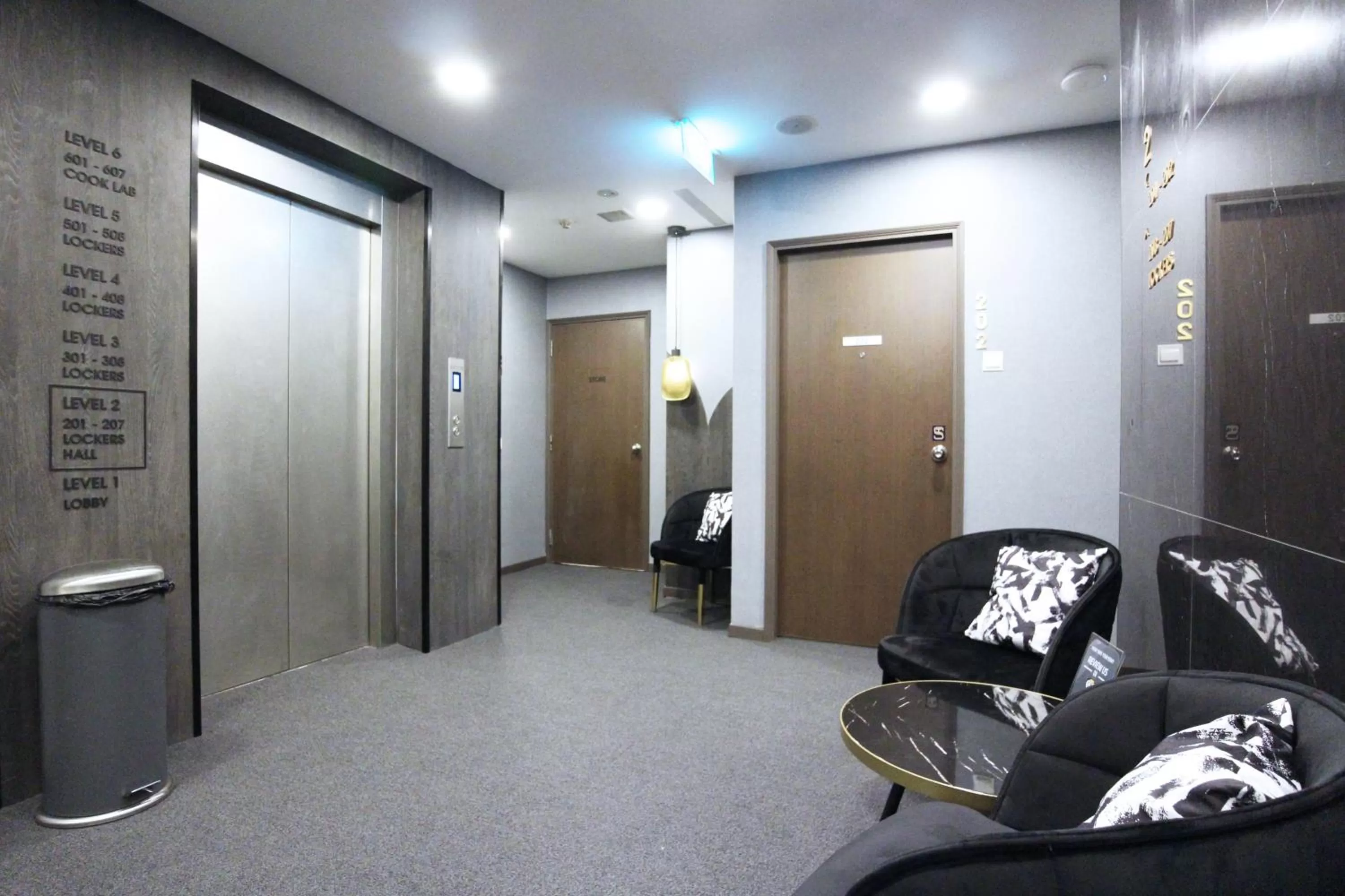 elevator in ST Signature Bugis Beach