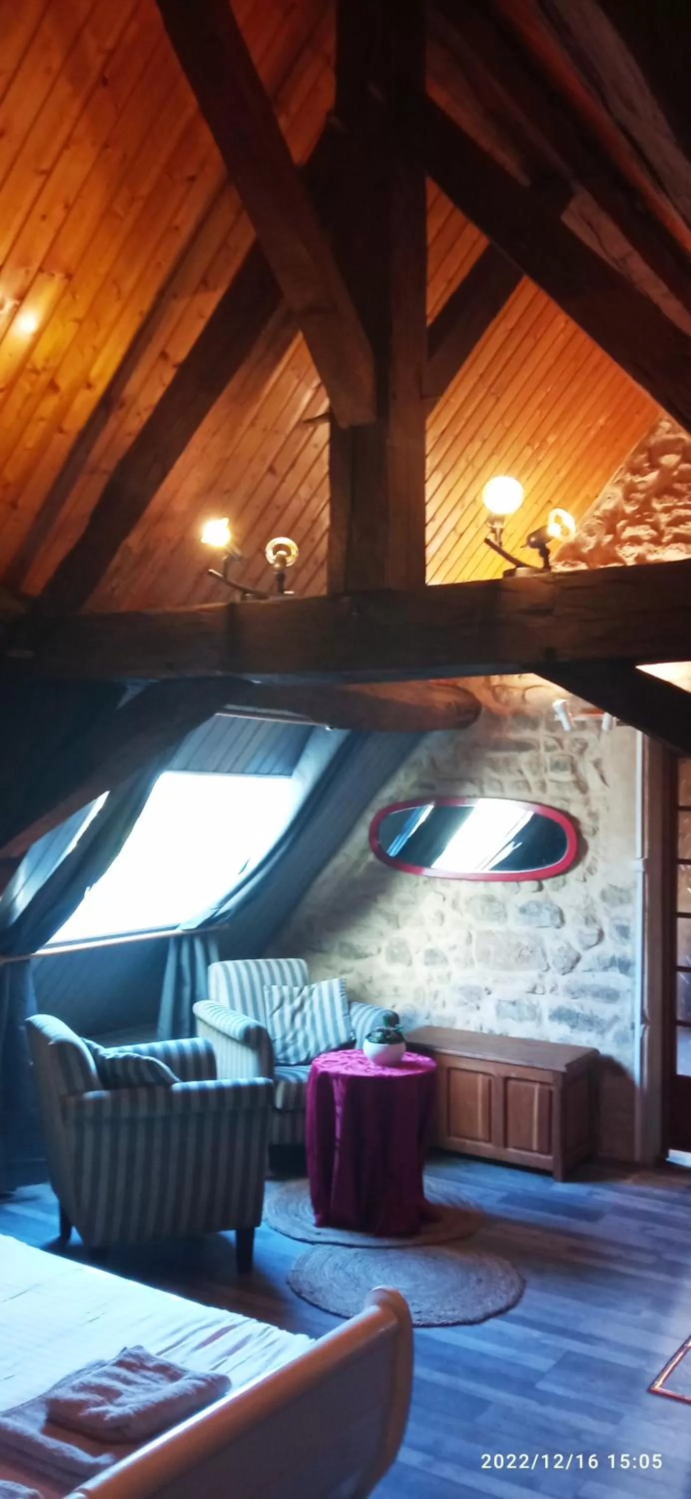 Seating area in Maison du Moulin Galuzot