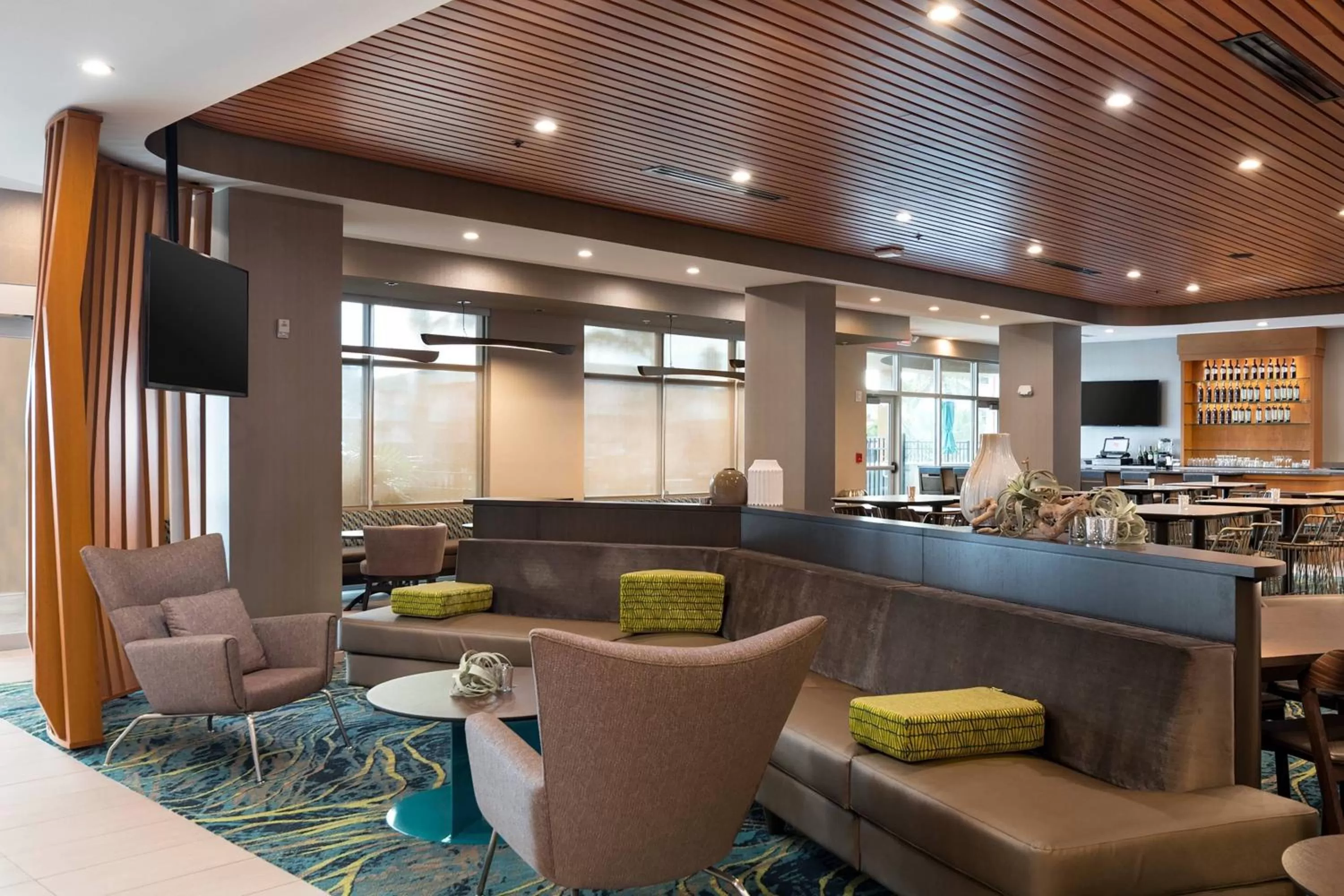 Lobby or reception in SpringHill Suites by Marriott Cape Canaveral Cocoa Beach