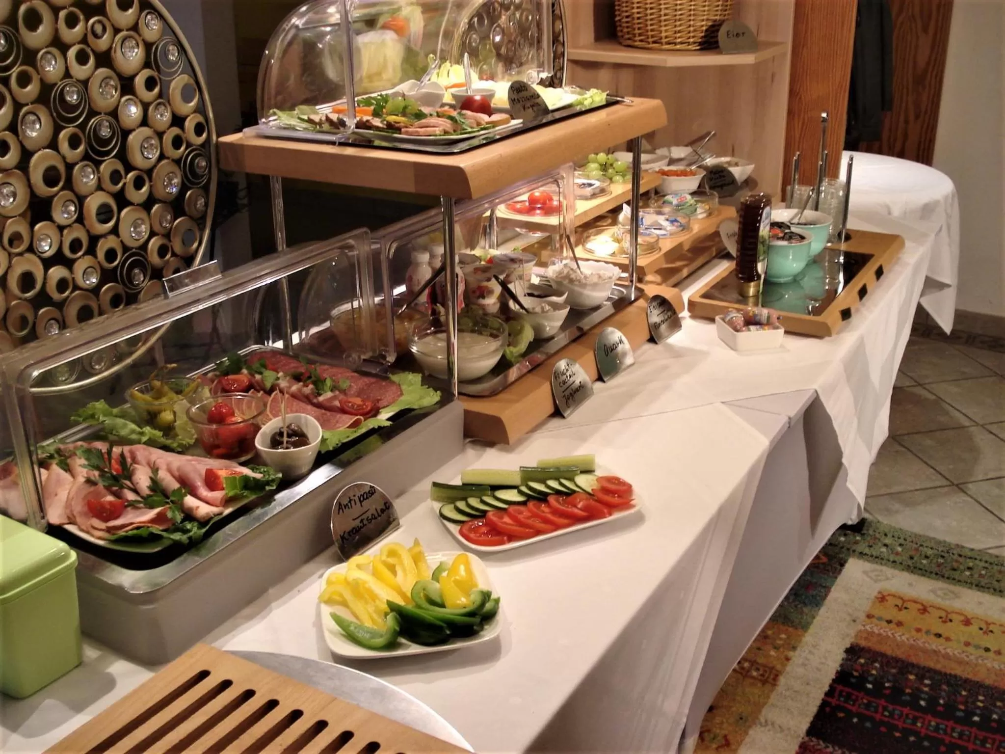 Breakfast in Pension Zur Fährbrücke