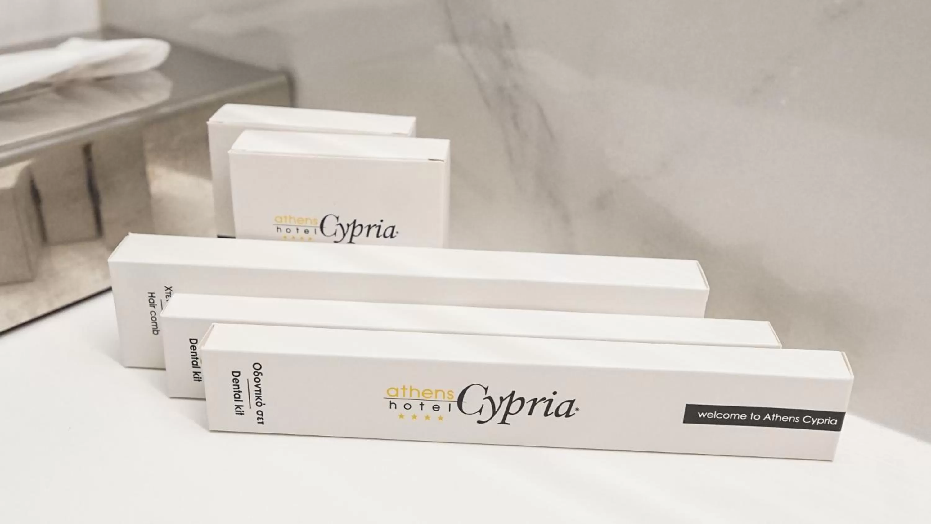 Bathroom in Athens Cypria Hotel