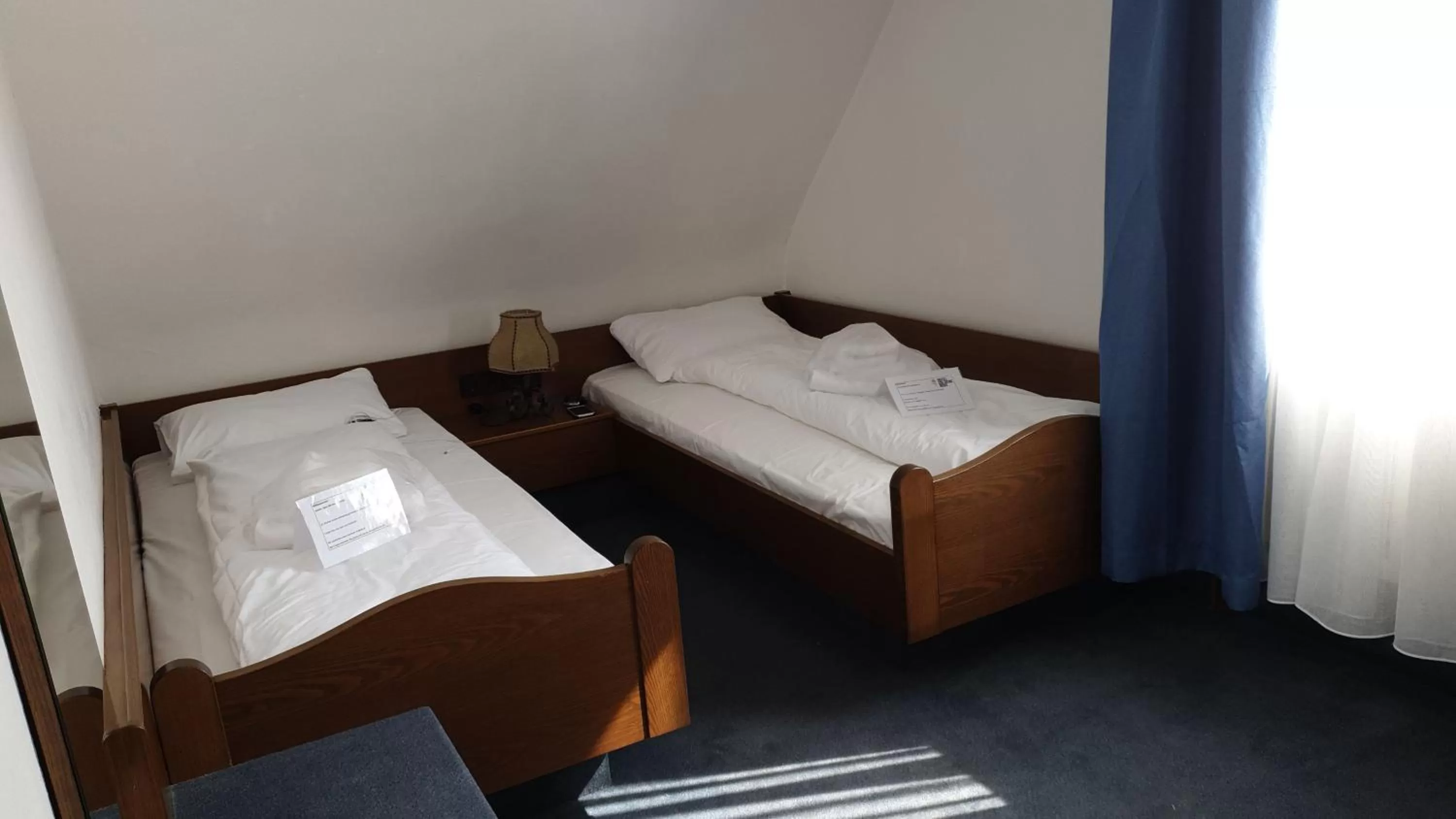 Photo of the whole room, Bed in Hotel Goldene Rose