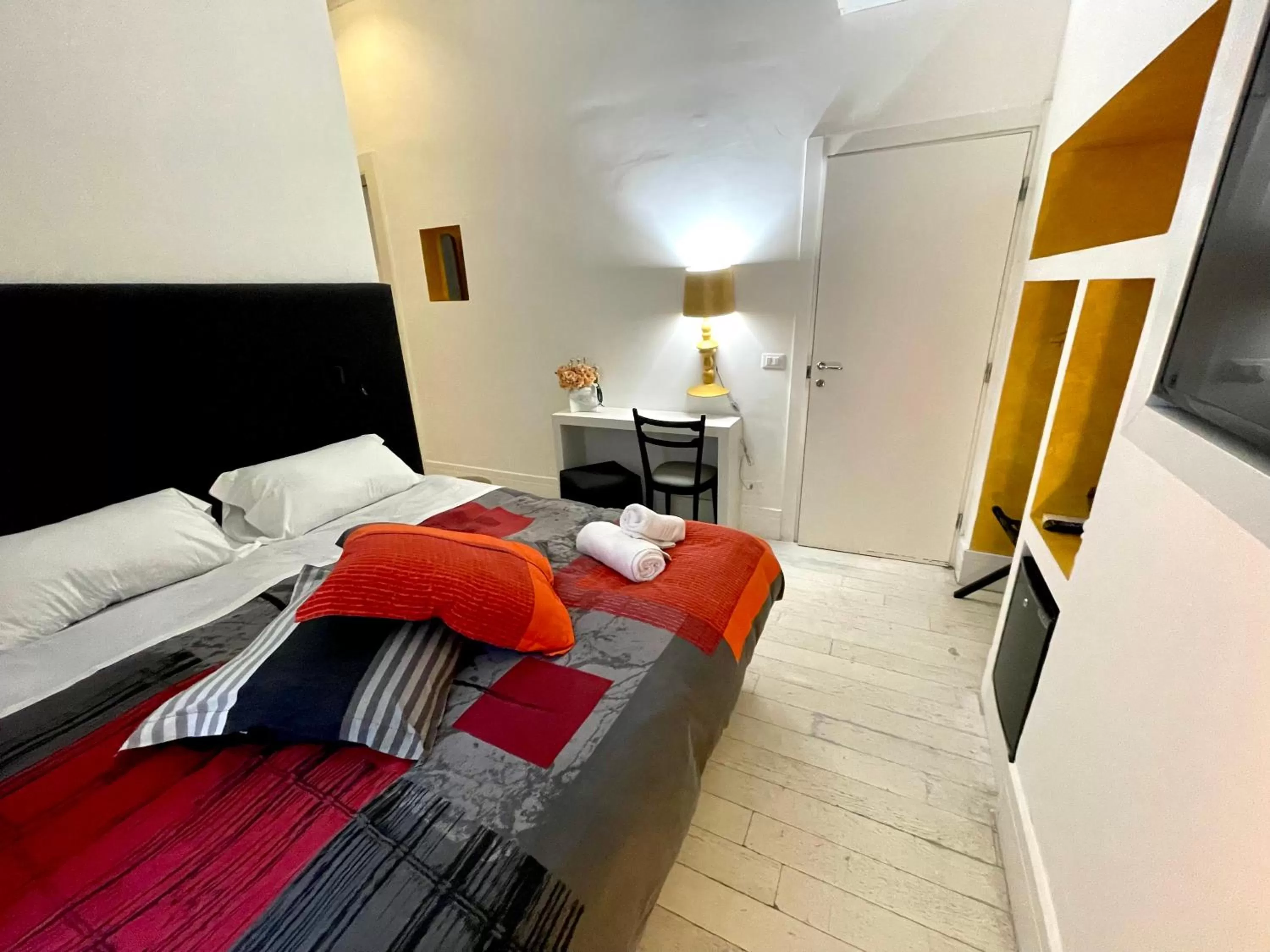 Bed in XENIA LUXURY ROOMS