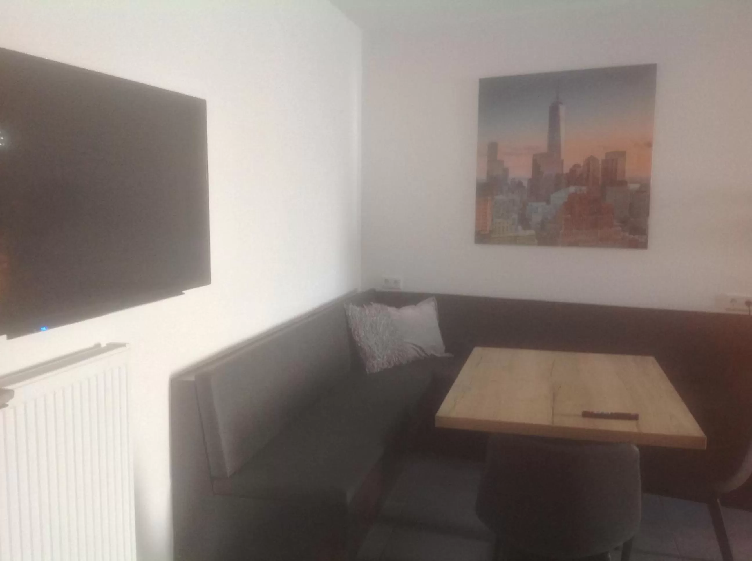 TV/Entertainment Center in Hotel Restaurant Fritz