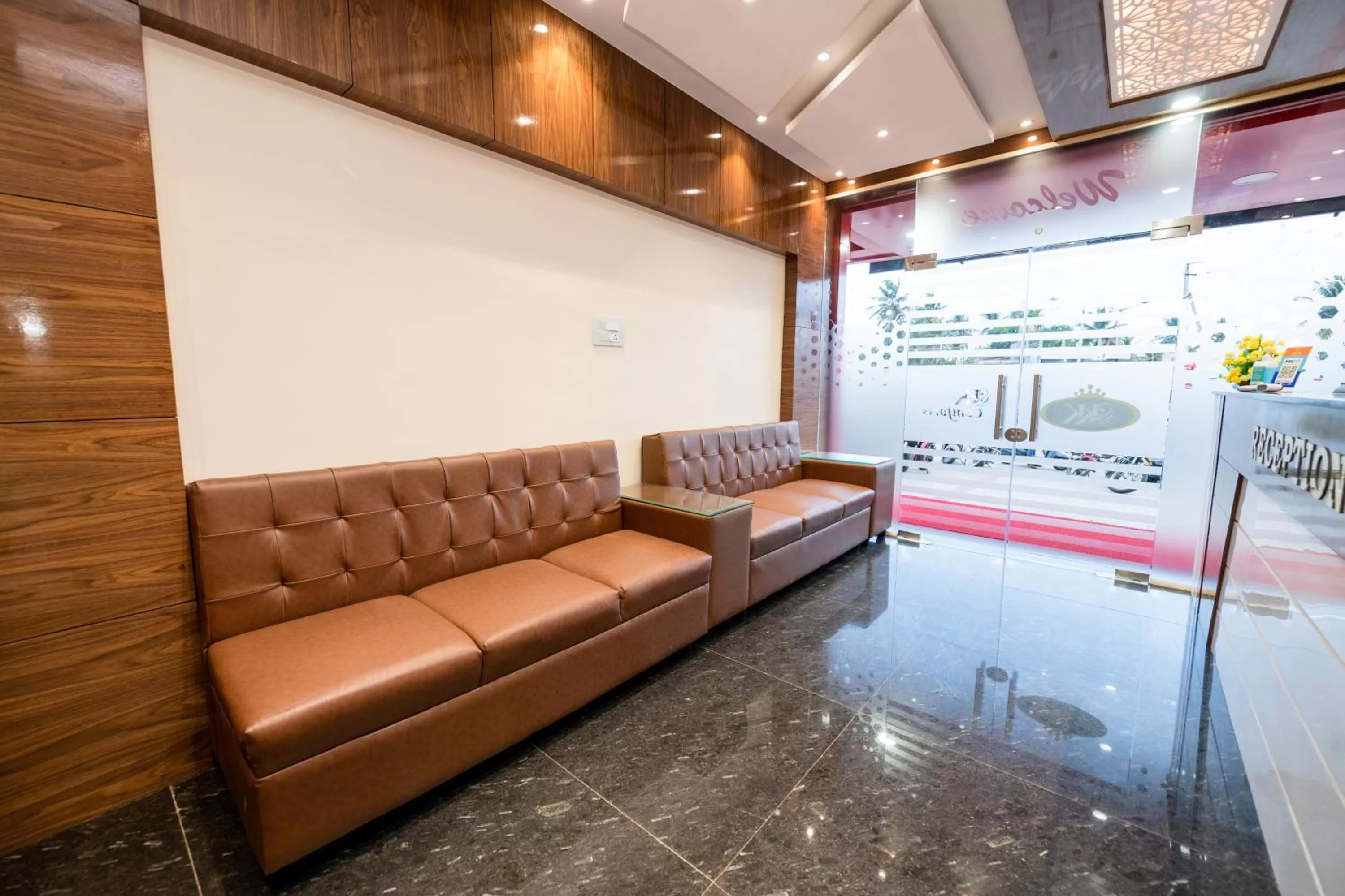 Lobby or reception in KK Comforts