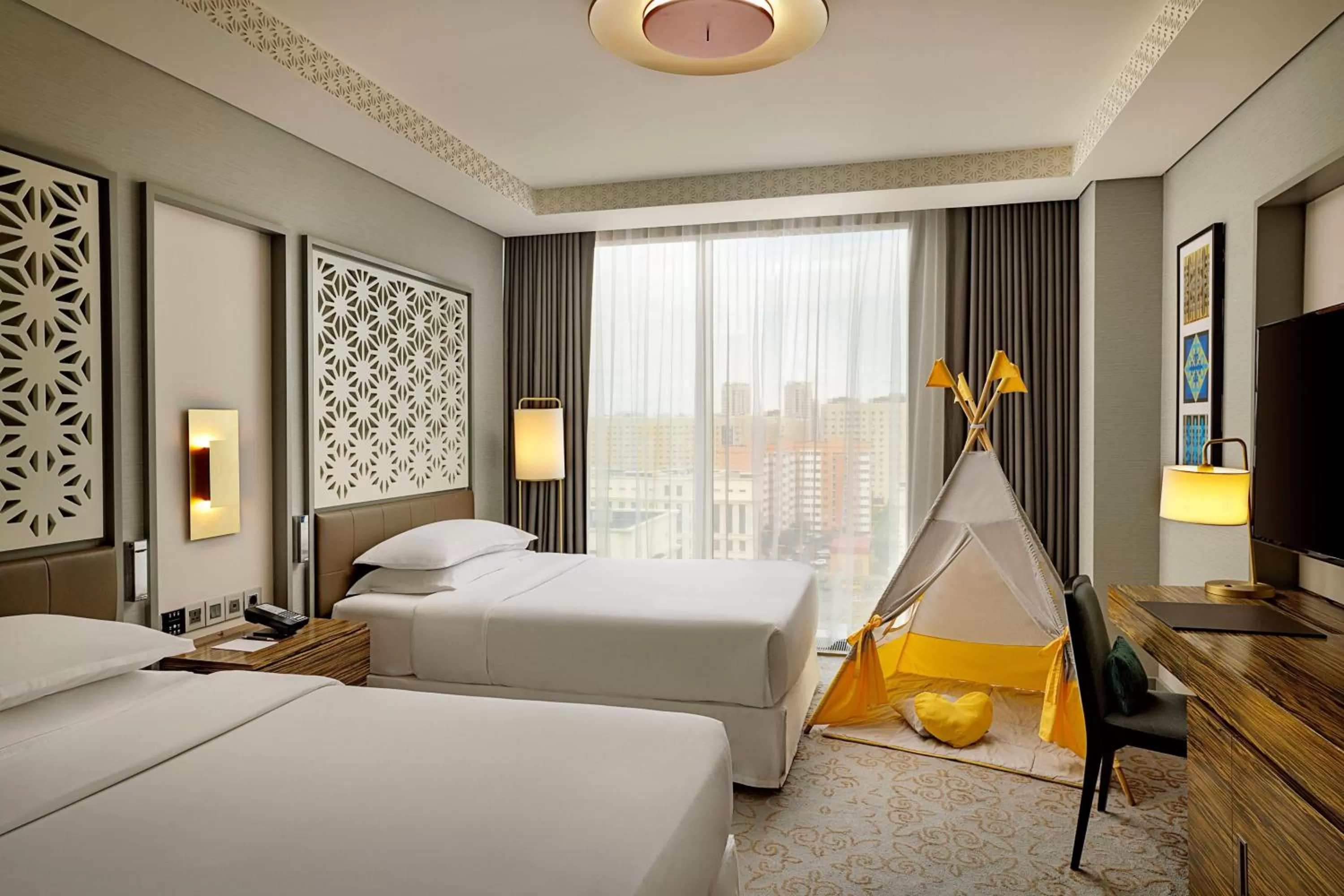 Photo of the whole room, Bed in Sheraton Astana Hotel