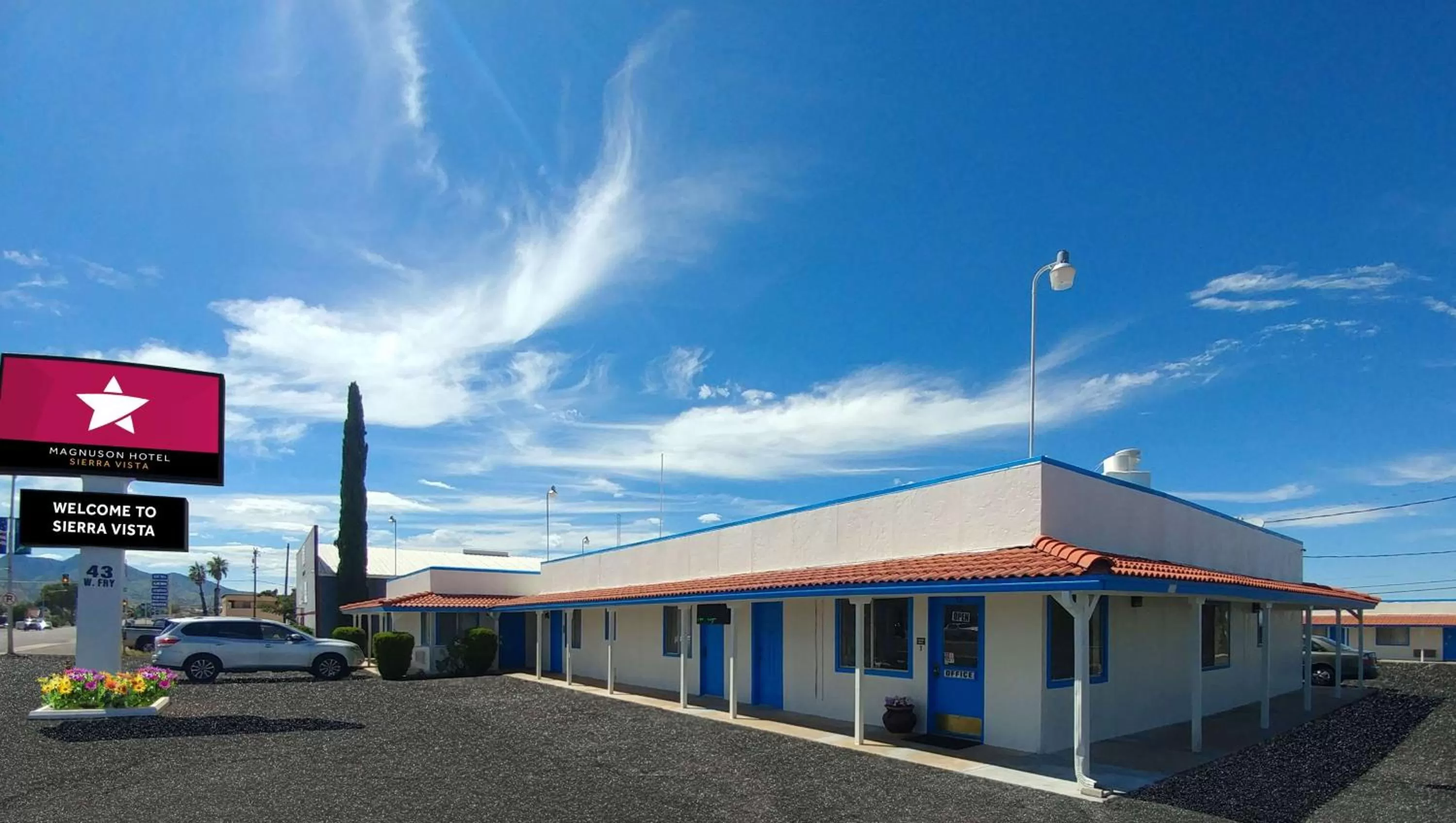 Property building in Magnuson Hotel Sierra Vista