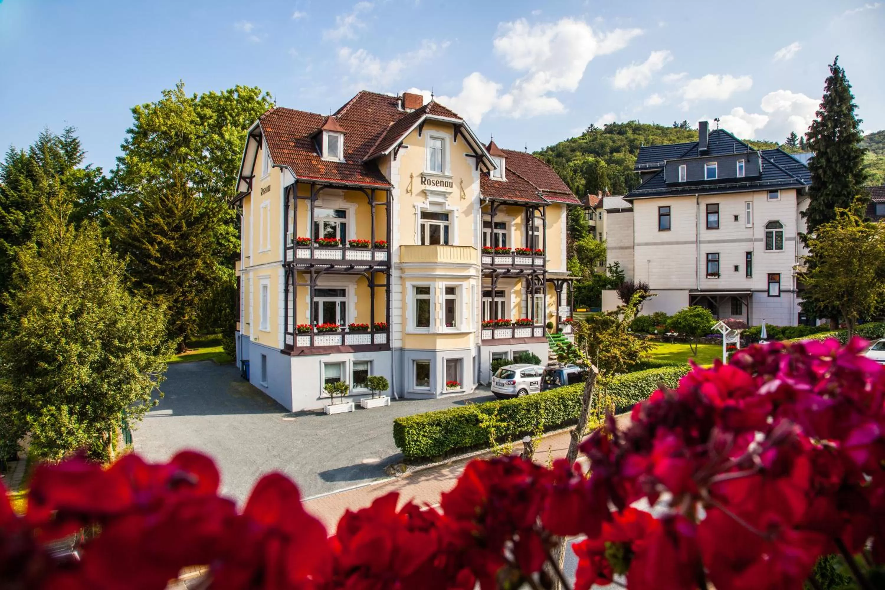 Property building in Hotel Rosenau