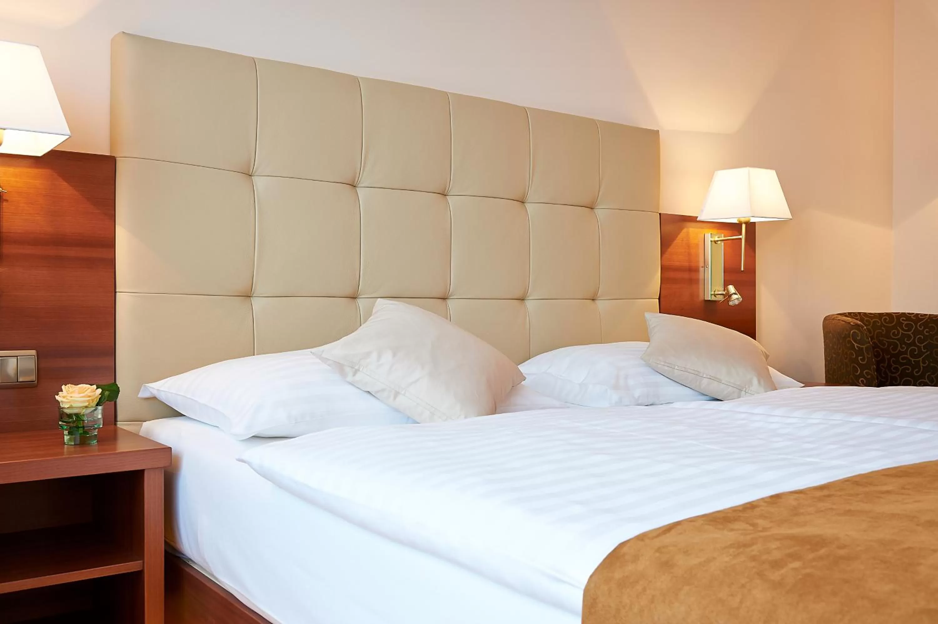 Bed in Hotel Admiral am Kurpark