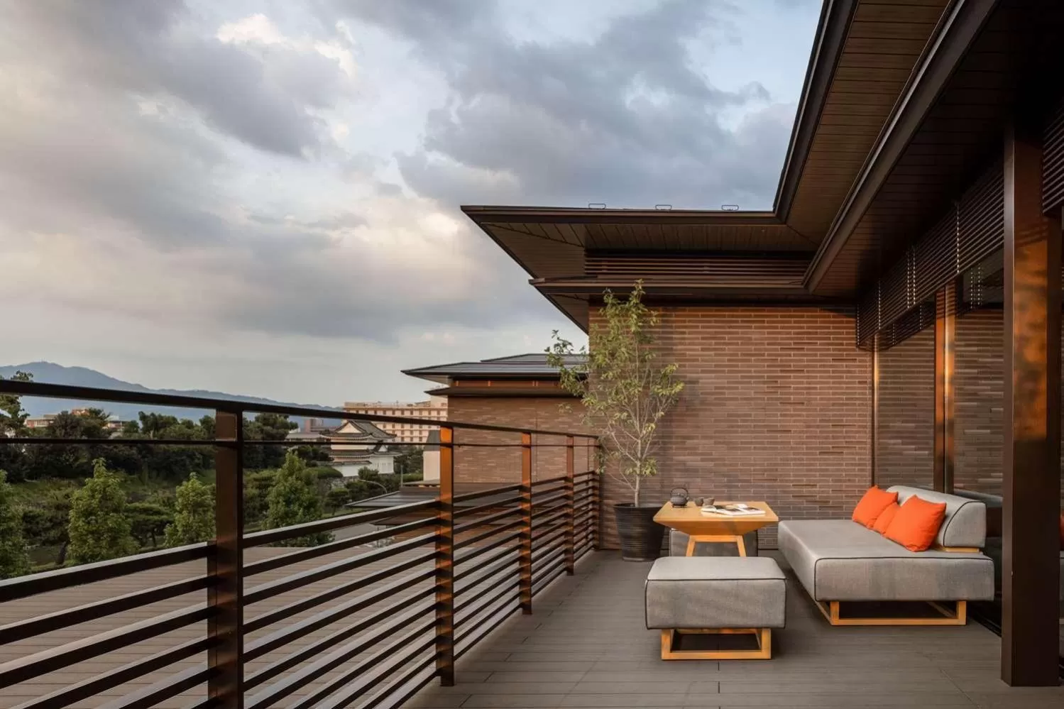 Balcony/Terrace in Garrya Nijo Castle Kyoto