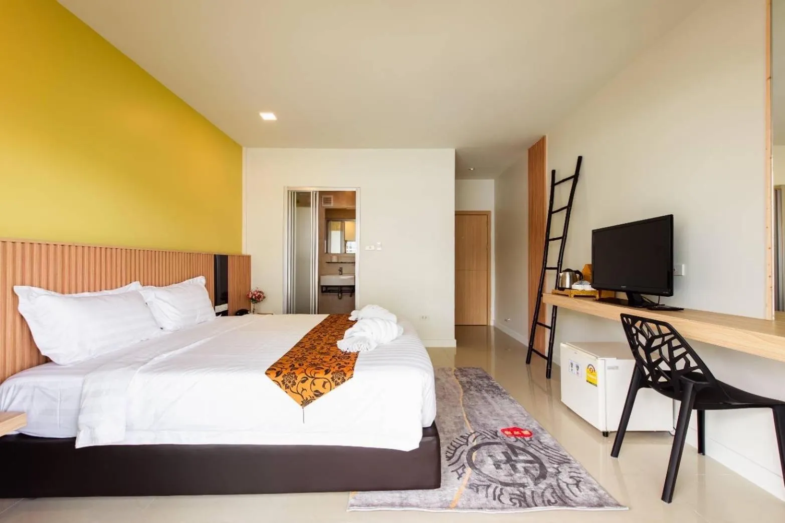 Bedroom, Bed in The Golden Ville Boutique Hotel and Spa