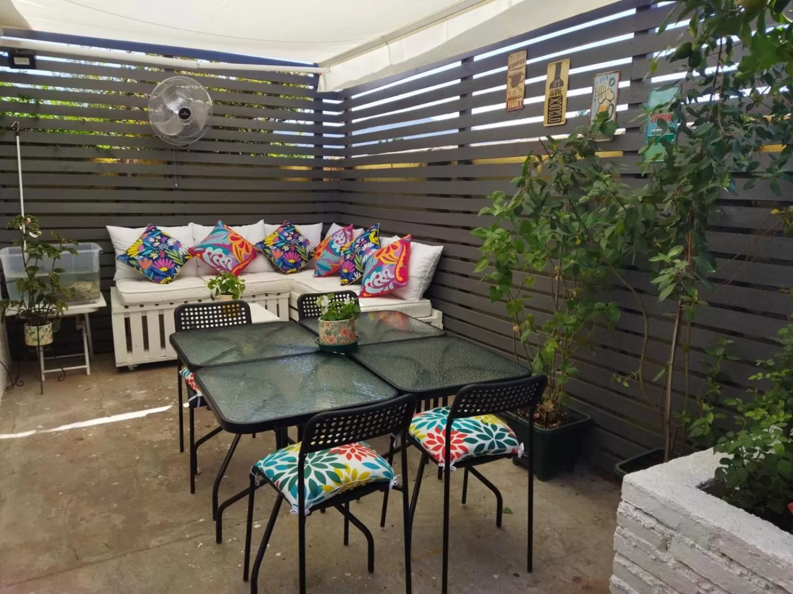 Balcony/Terrace in Casa Roble Añejo Bed & Breakfast