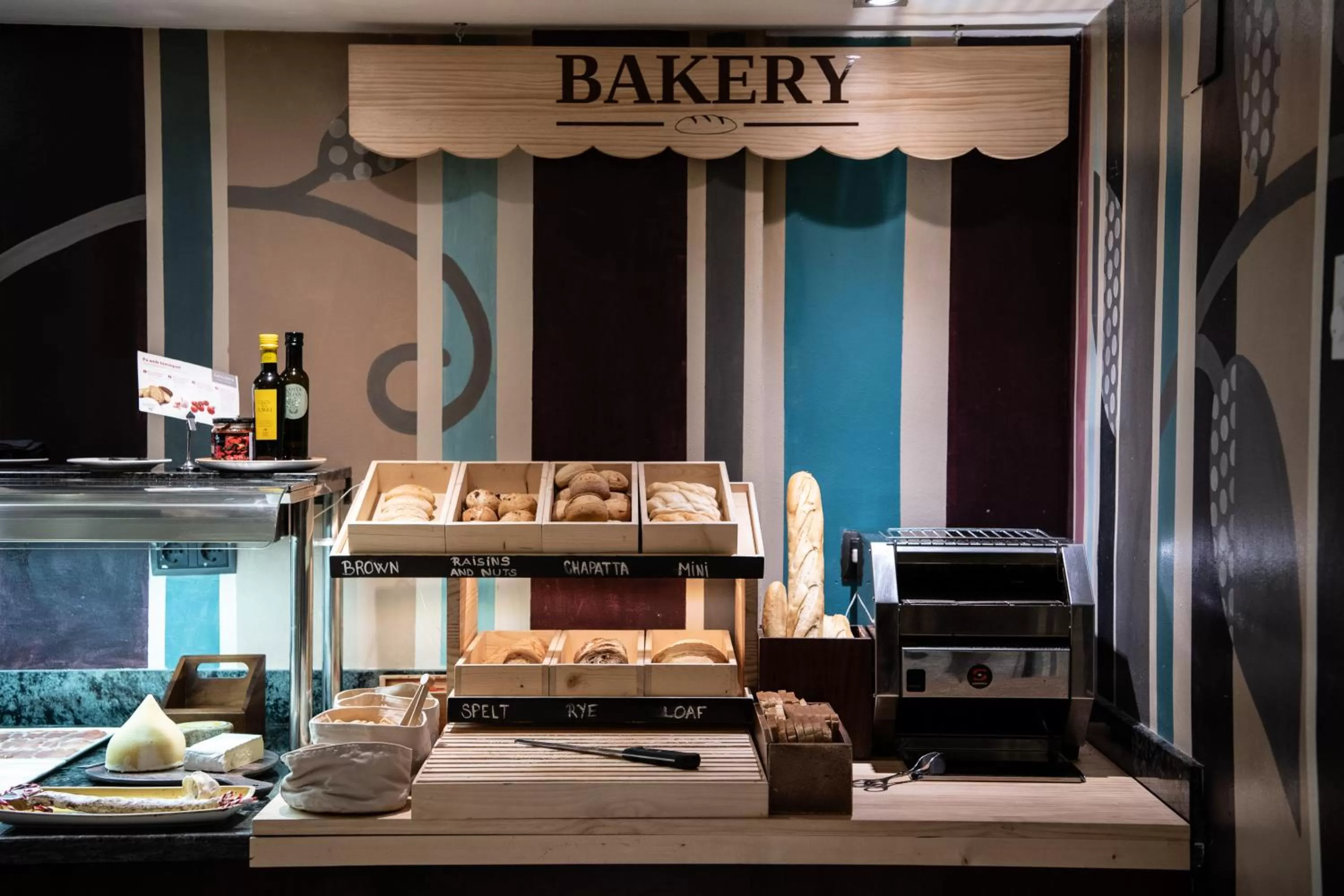Buffet breakfast in Catalonia Eixample 1864
