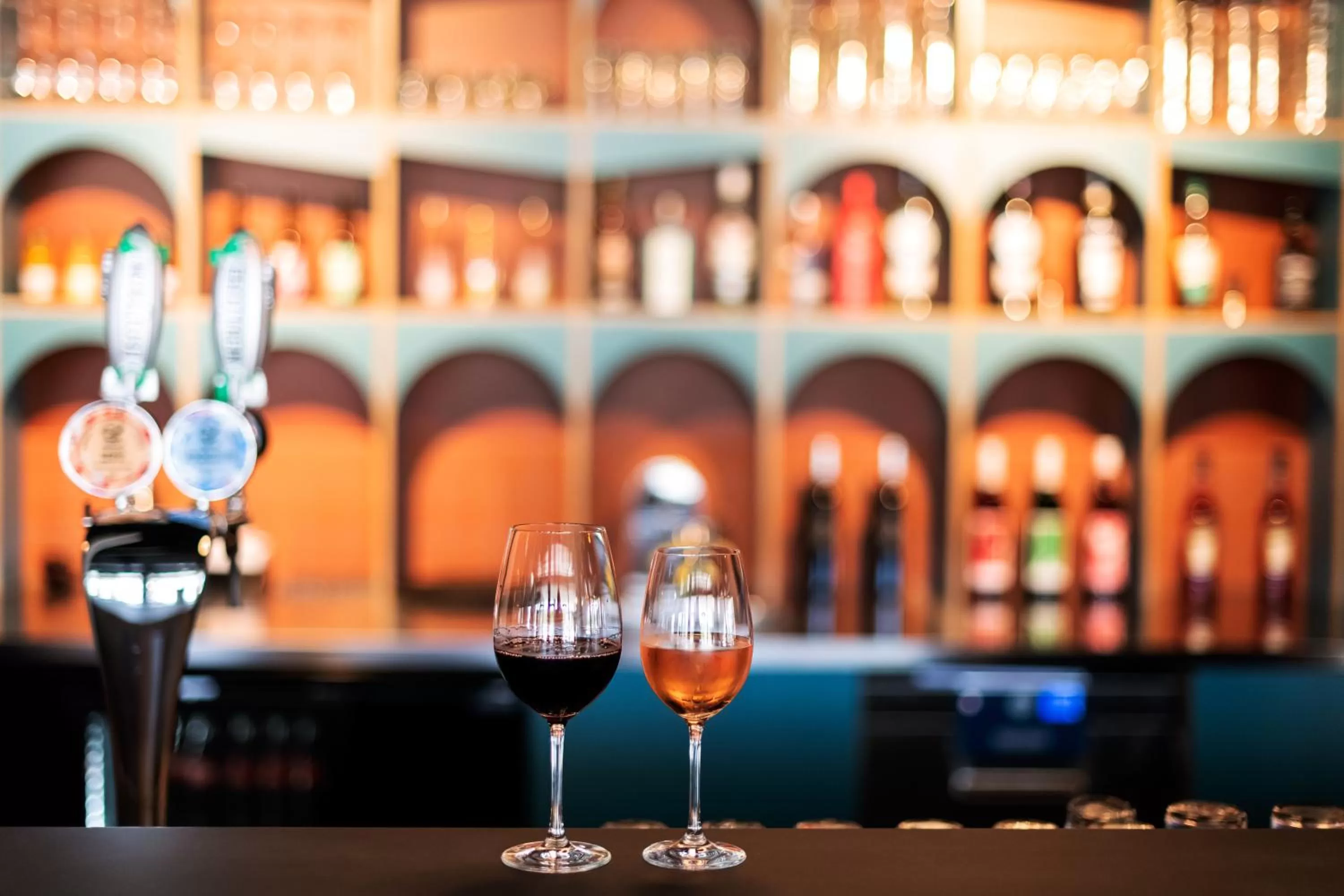 Lounge or bar in B&B HOTEL Nyon