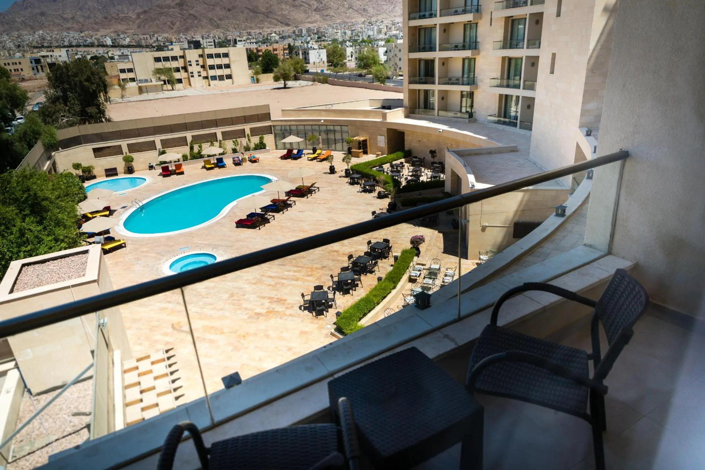 Balcony/Terrace in Oryx Hotel Aqaba