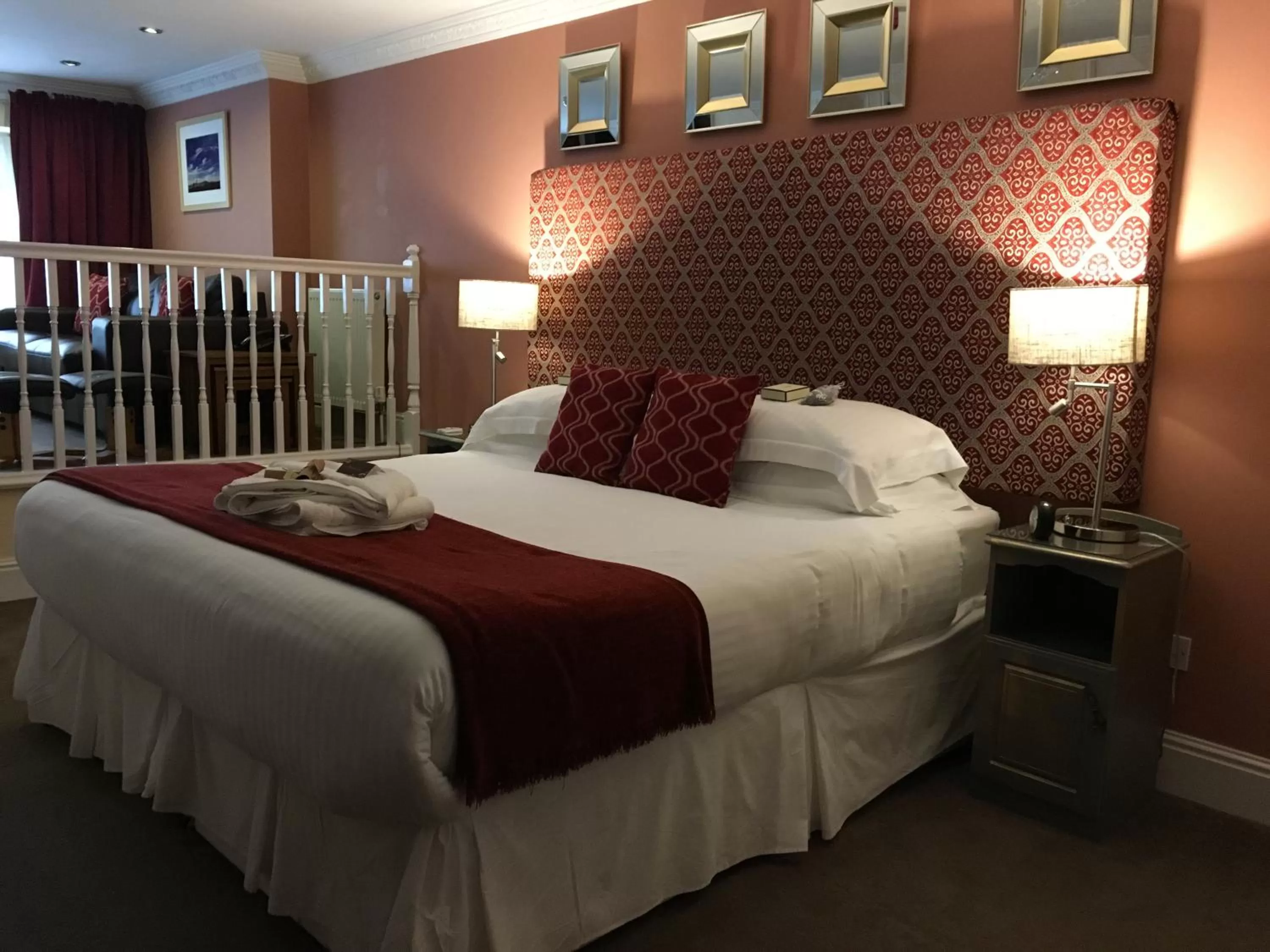 Bed in Ellan Vannin Hotel