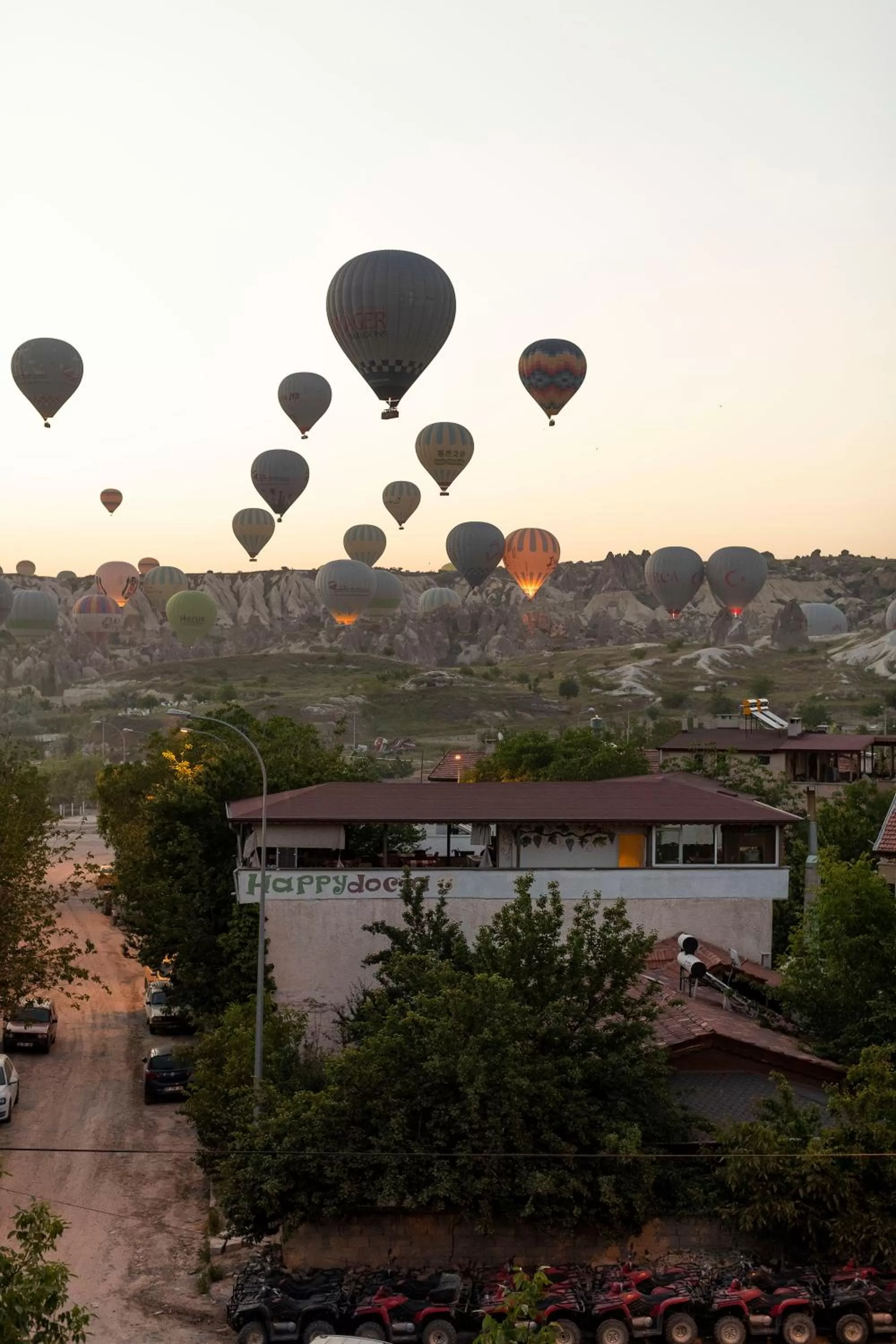 Natural landscape in Maron Stone House